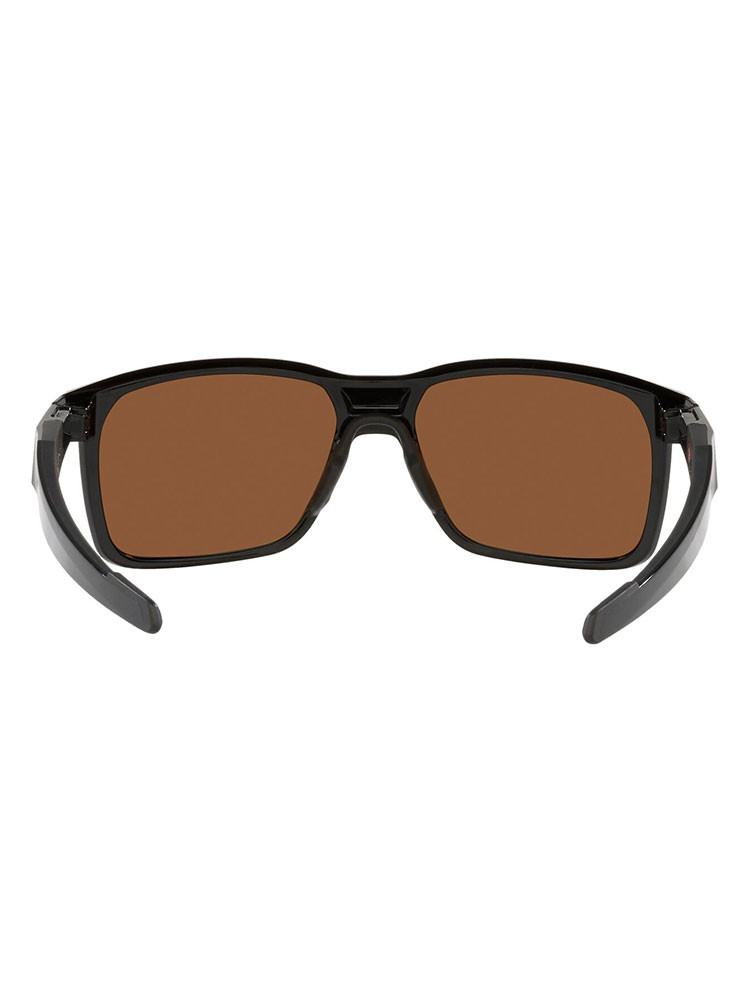 Oakley Portal X Sunglasses - Polished Black w/ Prizm Tungsten Polarised