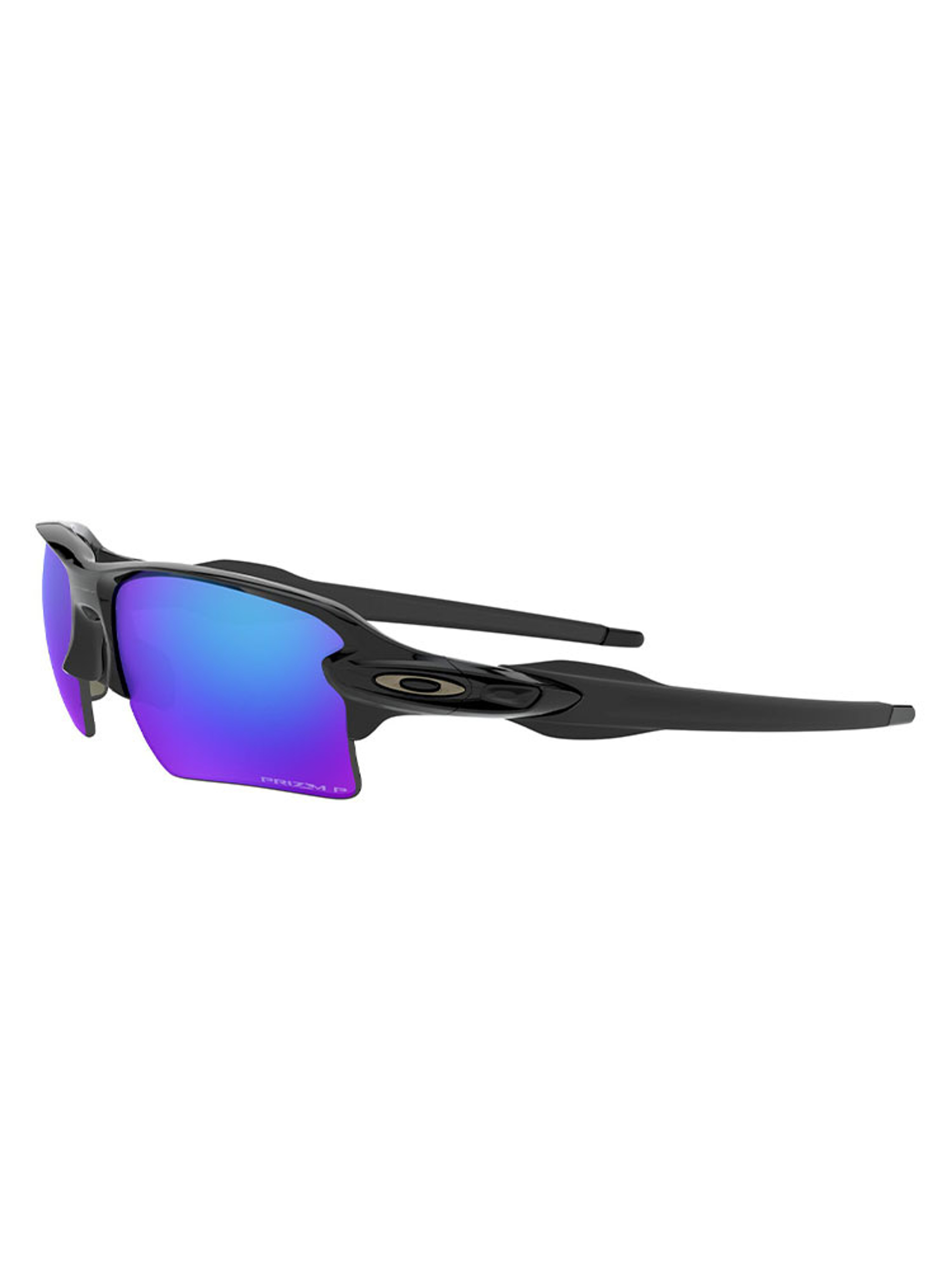 Oakley Flak 2.0 XL Sunglasses - Polished Black w/ Prizm Sapphire Polarised