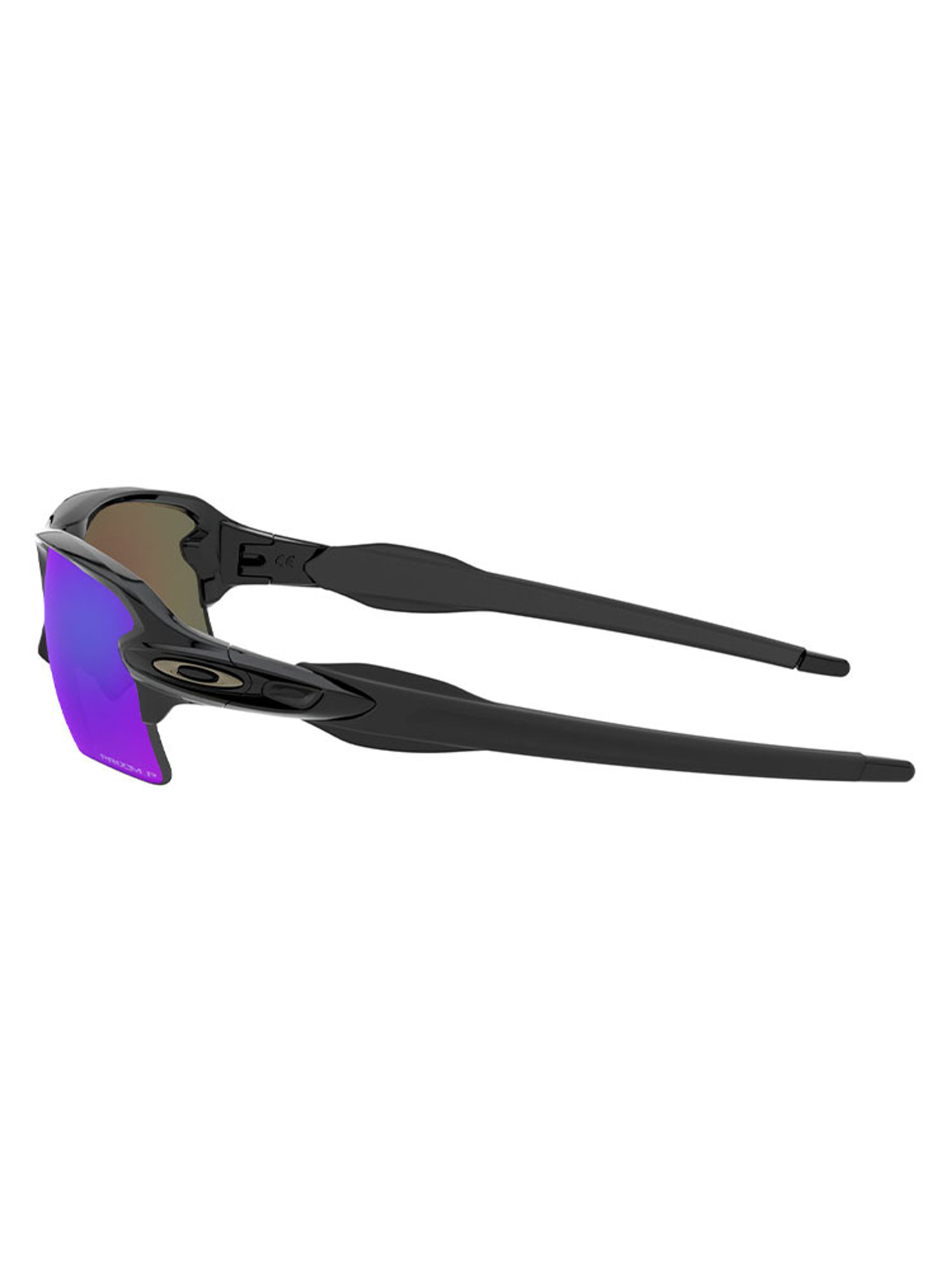 Oakley Flak 2.0 XL Sunglasses - Polished Black w/ Prizm Sapphire Polarised