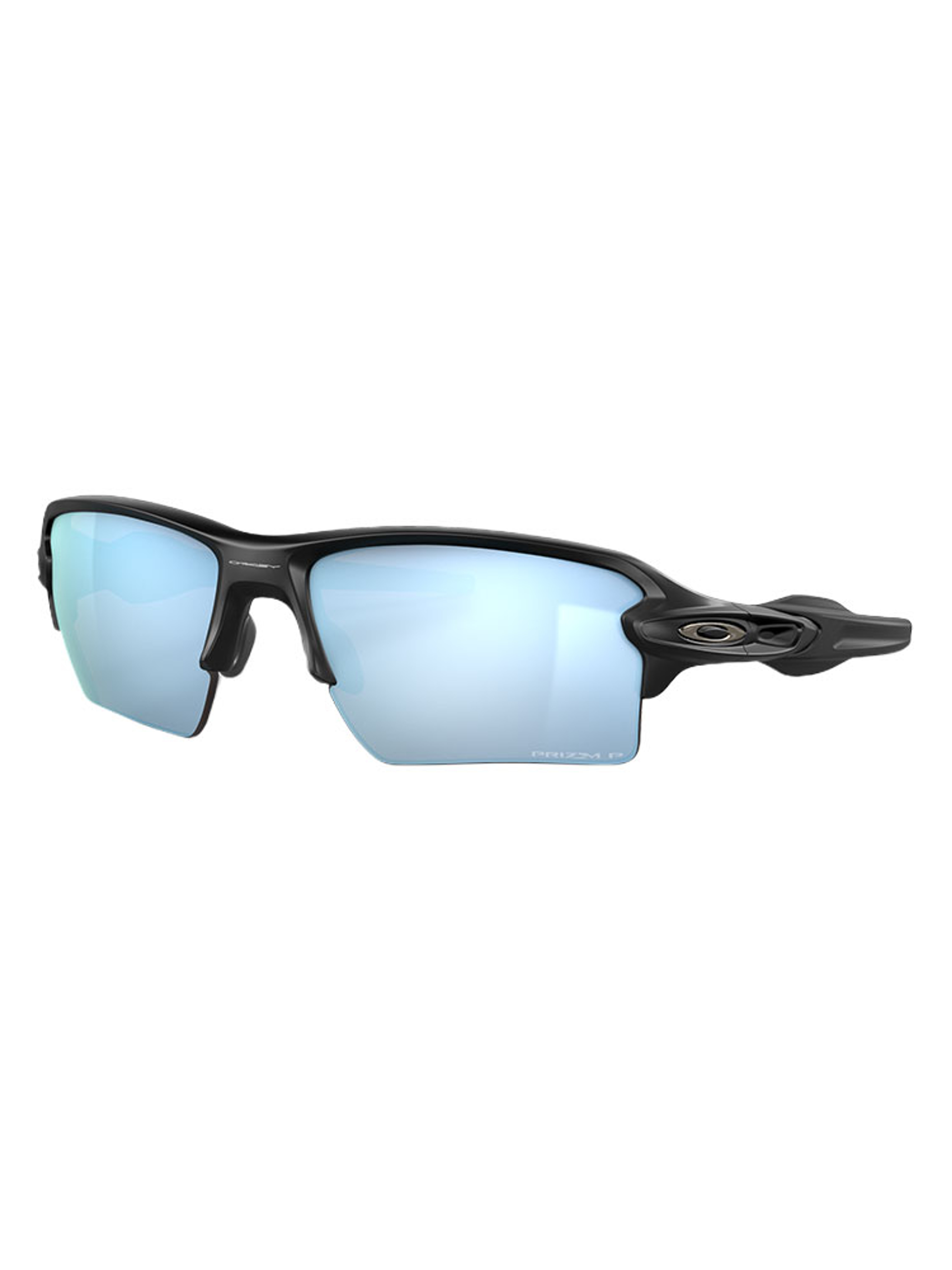 Oakley Flak 2.0 XL Sunglasses - Matte Black w/ Prizm Deep Water Polarised