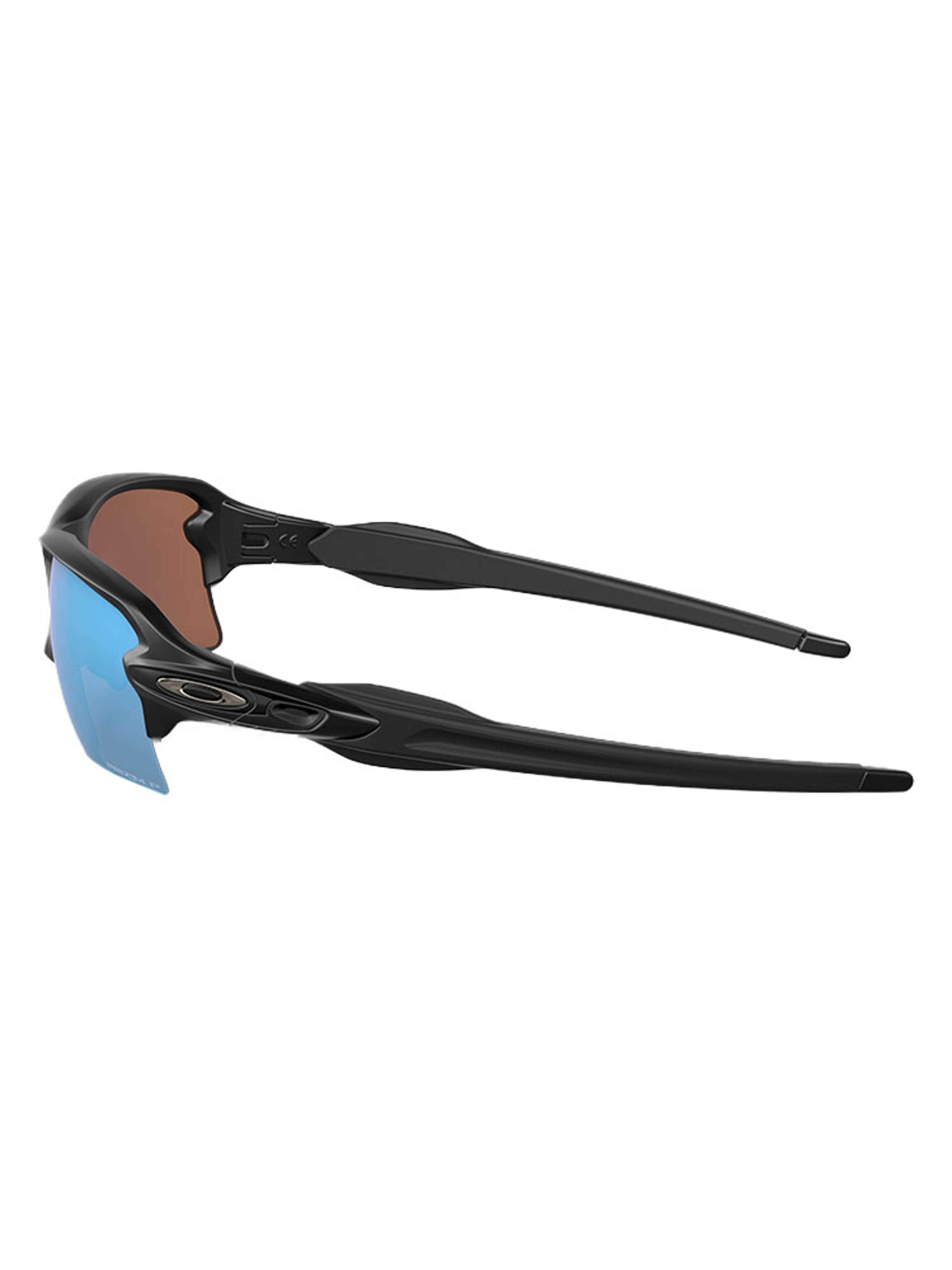 Oakley Flak 2.0 XL Sunglasses - Matte Black w/ Prizm Deep Water Polarised