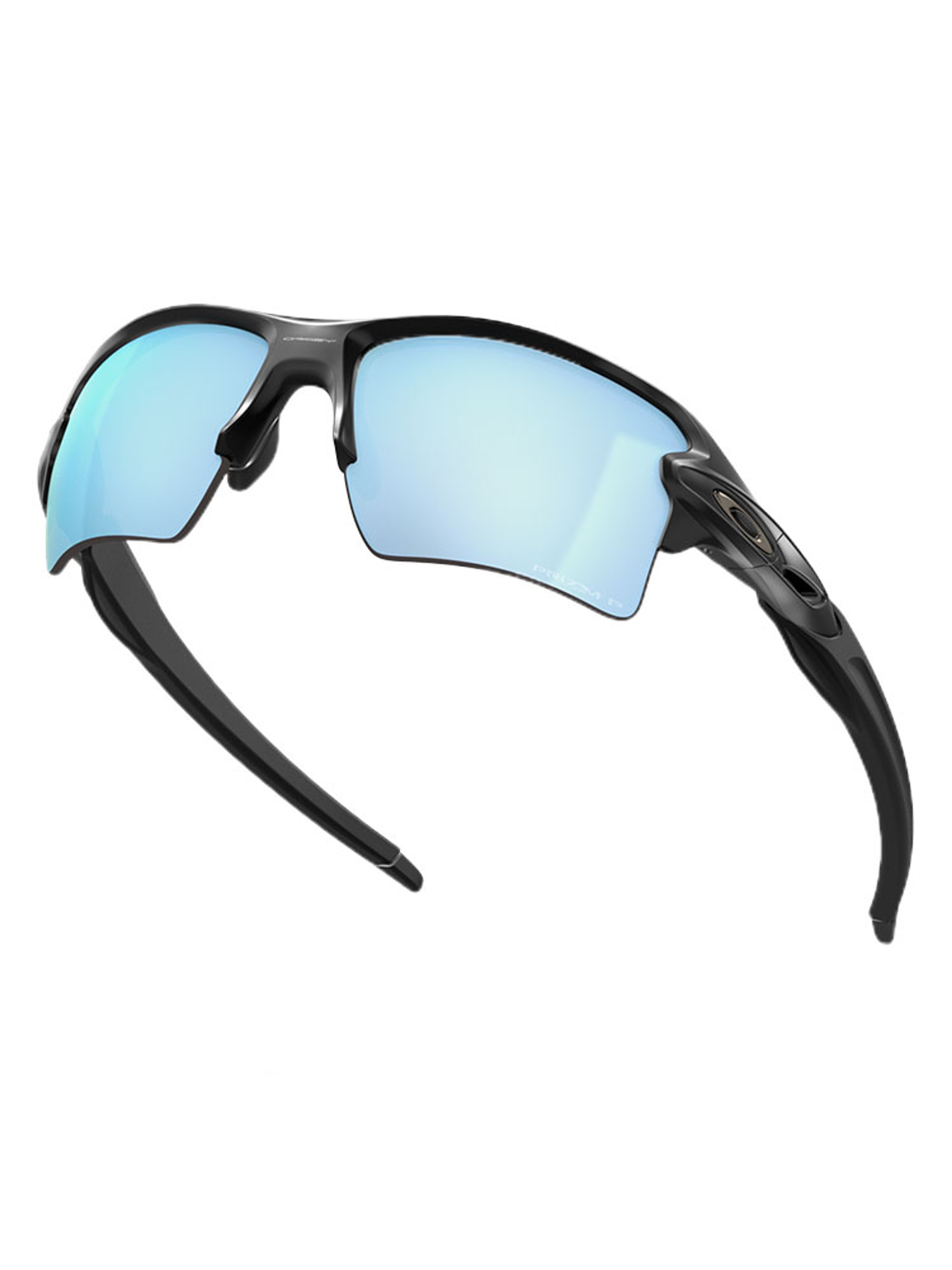 Oakley Flak 2.0 XL Sunglasses - Matte Black w/ Prizm Deep Water Polarised