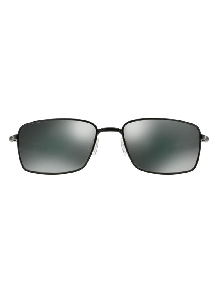 Oakley Square Wire Sunglasses - Polished Black w/ Black Iridium