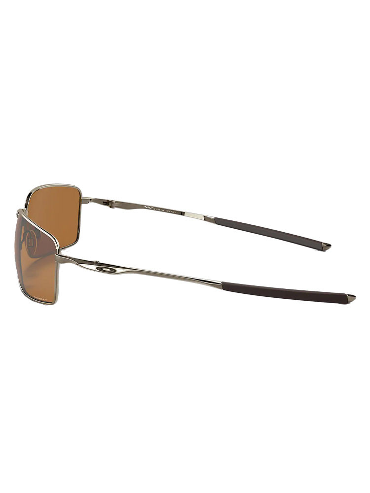 Oakley Square Wire Sunglasses - Tungsten w/ Tungsten Iridium Polarised