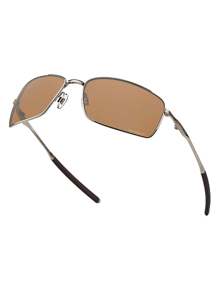 Oakley Square Wire Sunglasses - Tungsten w/ Tungsten Iridium Polarised