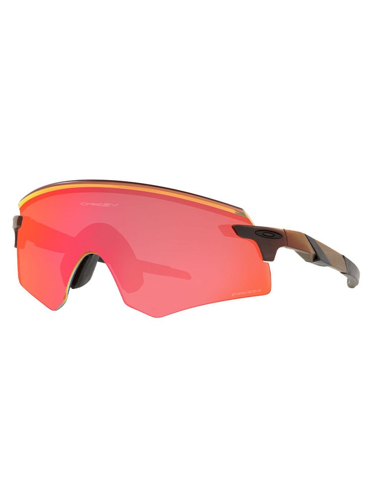 Oakley Encoder Sunglasses - Matte Red Colourshift w/ Prizm Trial Torch