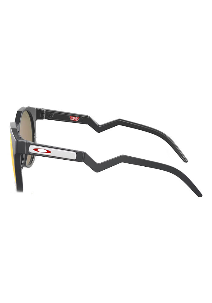 Oakley HSTN Sunglasses - Matte Carbon w/ Prizm Ruby