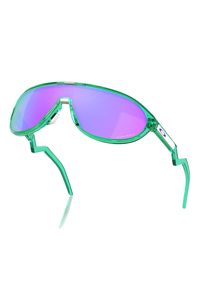 Oakley CMDN Sunglasses - Translucent Celeste w/ Prizm Violet