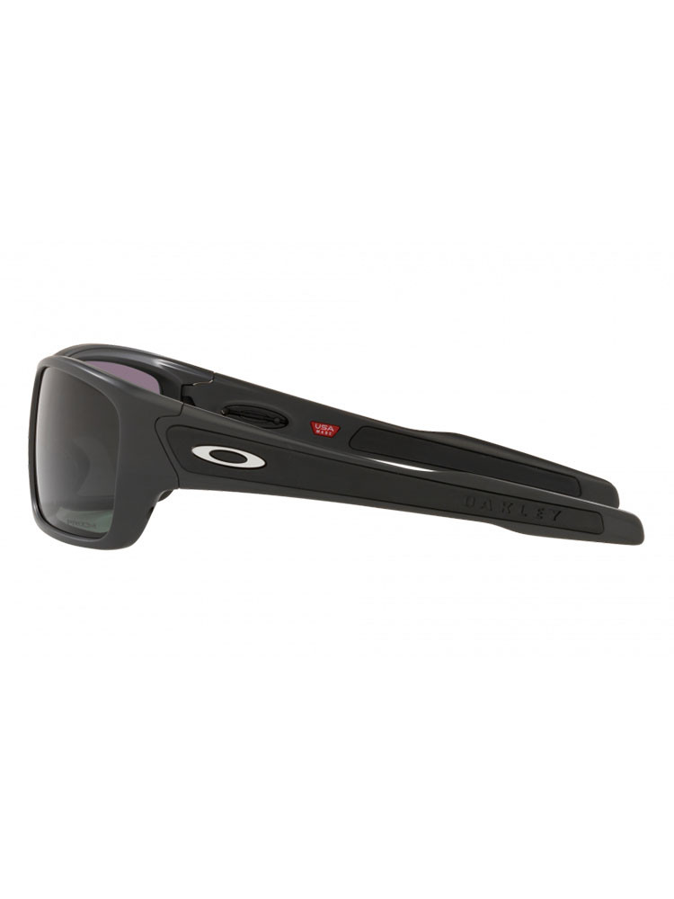 Oakley Turbine Sunglasses - Matte Carbon w/ Prizm Grey