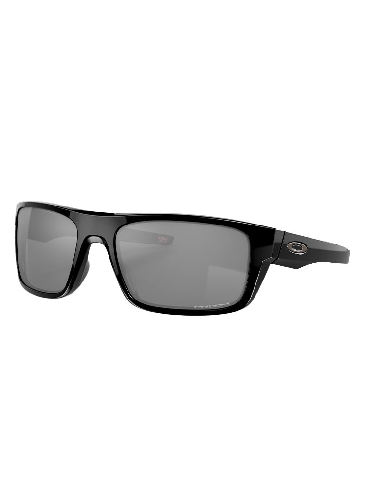 Oakley Drop Point Sunglasses - Polished Black w/ Prizm Black