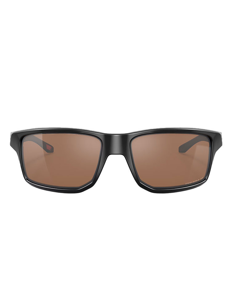 Oakley Gibston Sunglasses - Matte Black w/ Prizm Tungsten Polarised