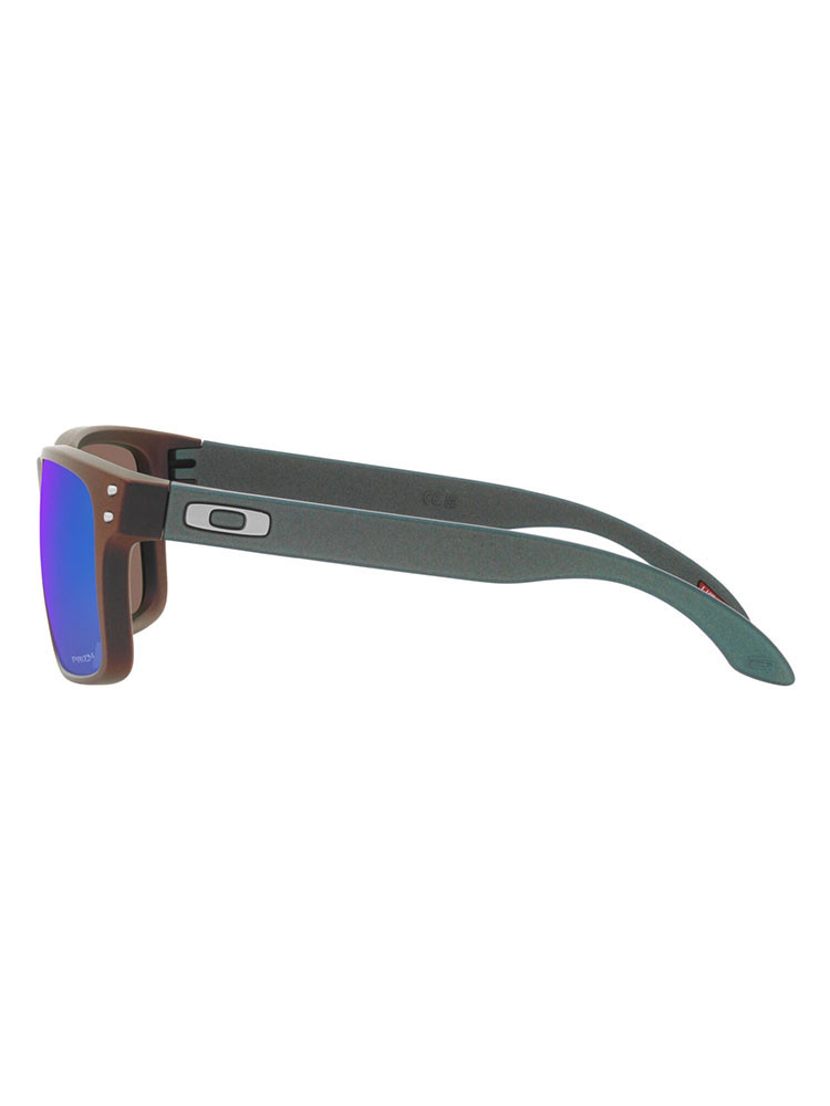 Oakley Holbrook Sunglasses - Matte Black/Red w/ Prizm Sapphire