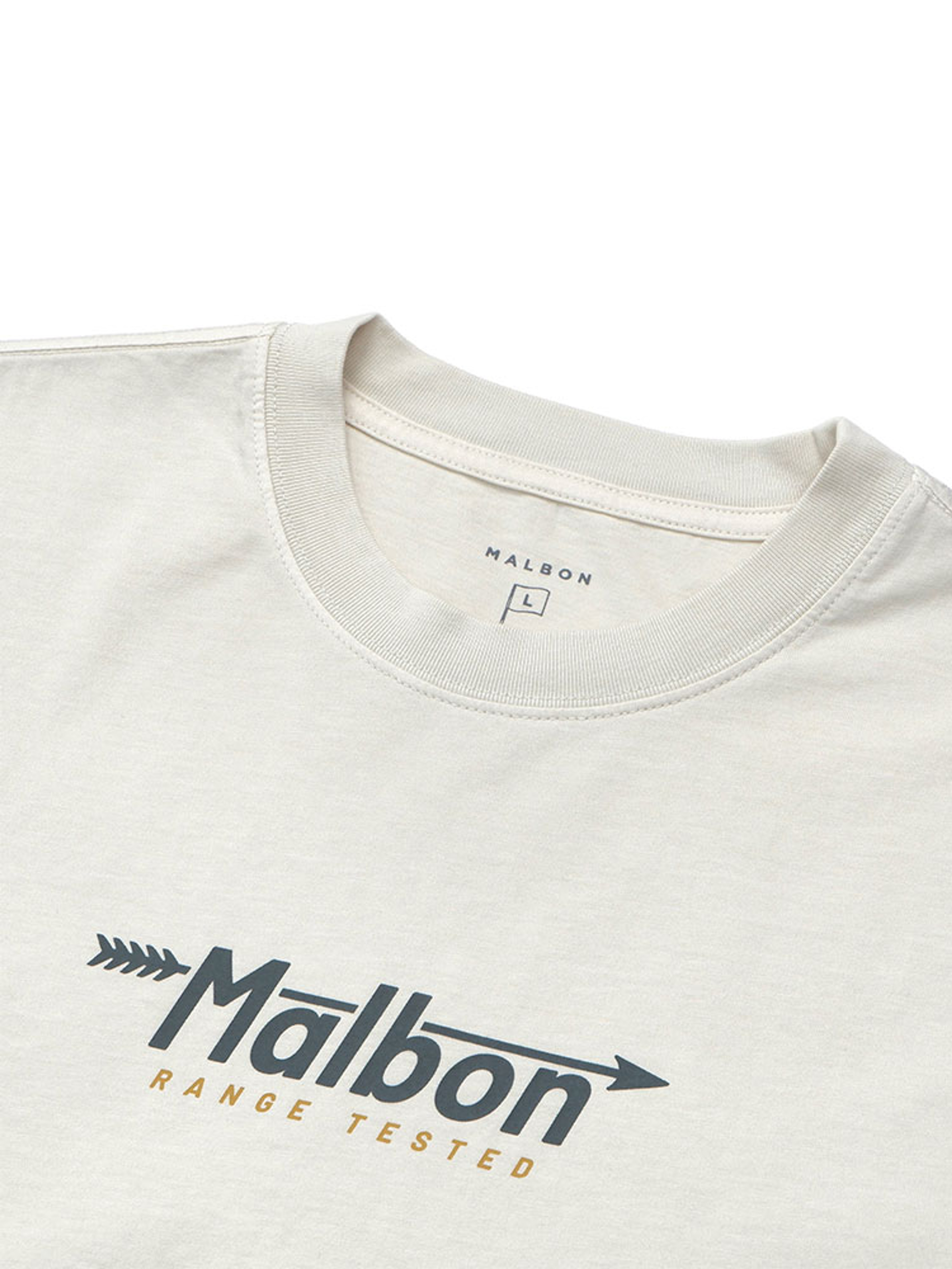 Malbon Arrowhead SS Tee - Snow
