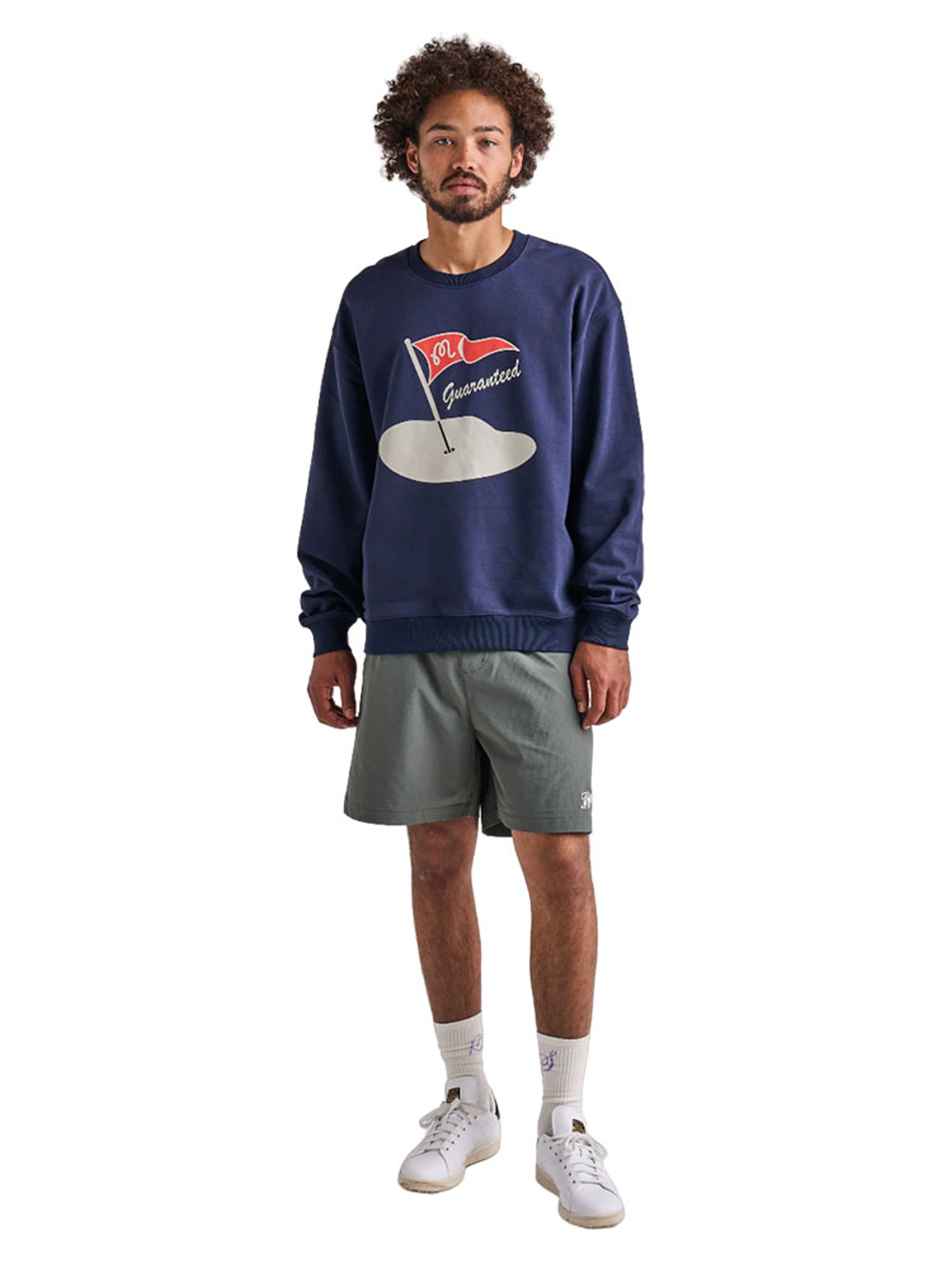 Malbon Hillside Crewneck - Slate