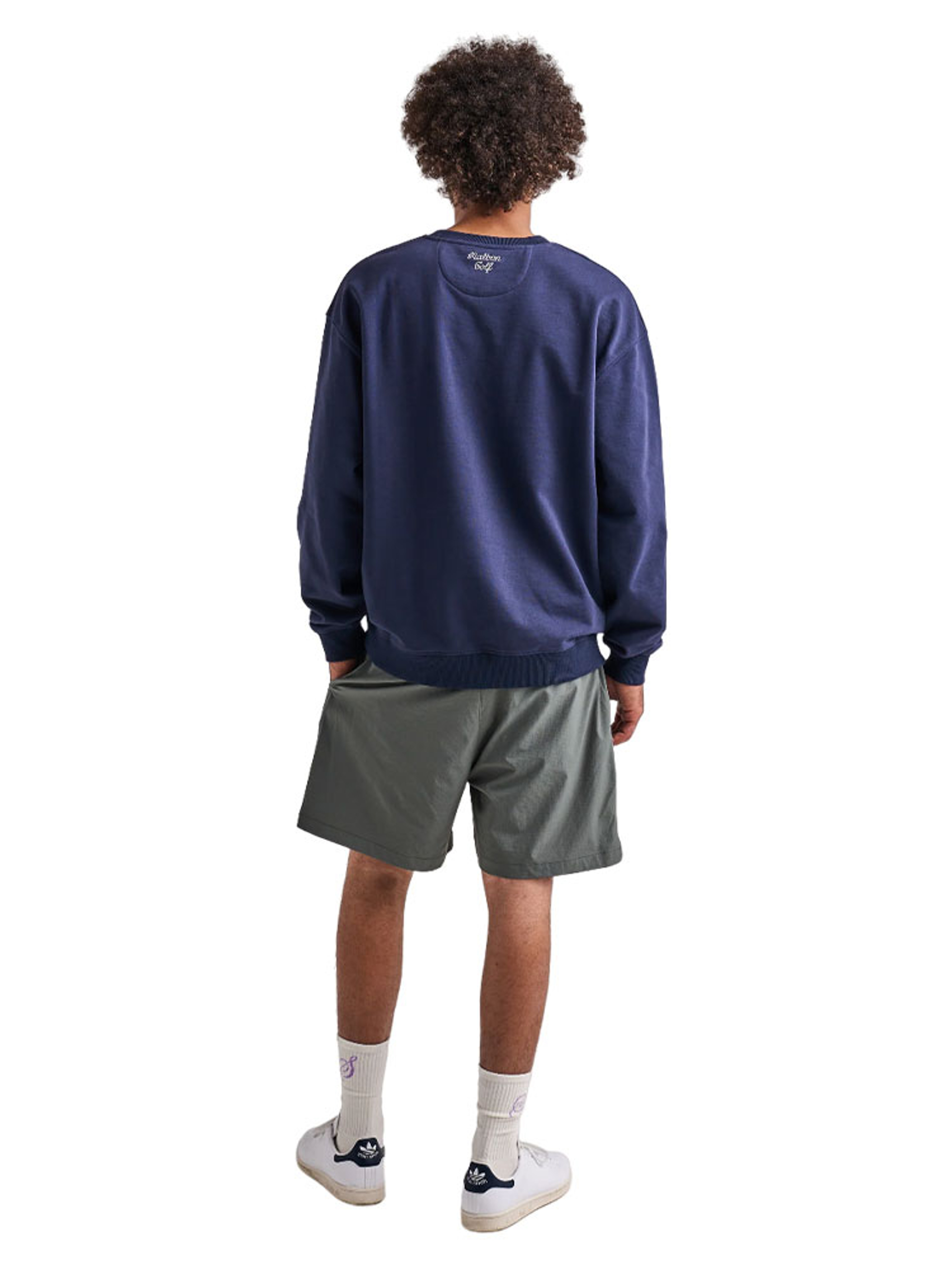 Malbon Hillside Crewneck - Slate
