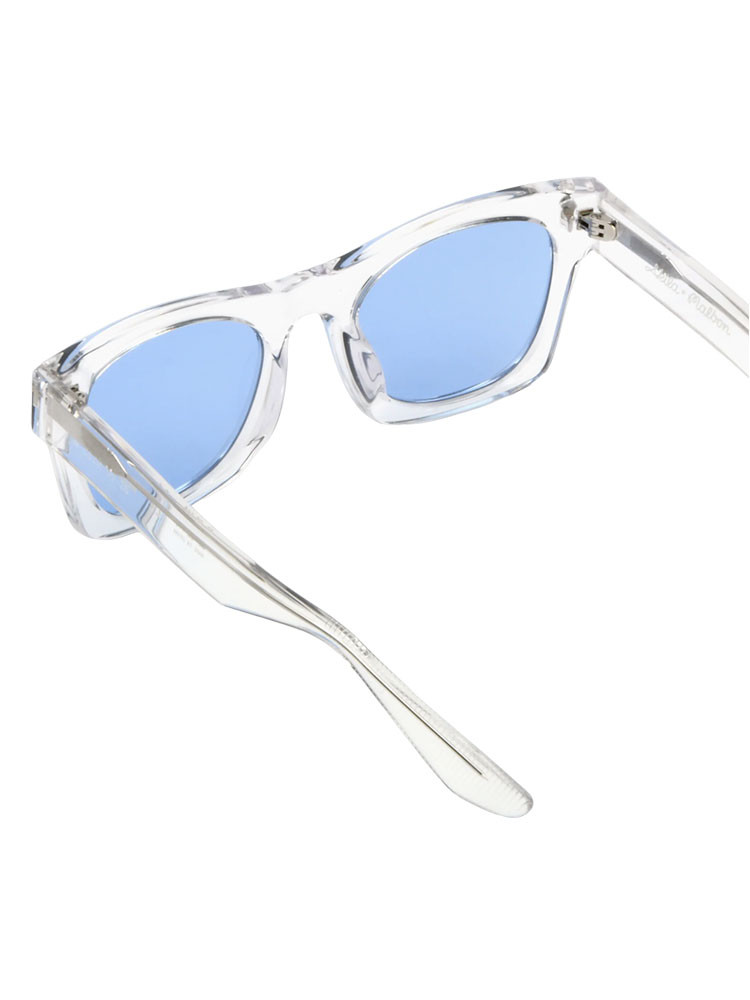 Malbon x AKILA Heritage Sunglasses - Clear/Blue