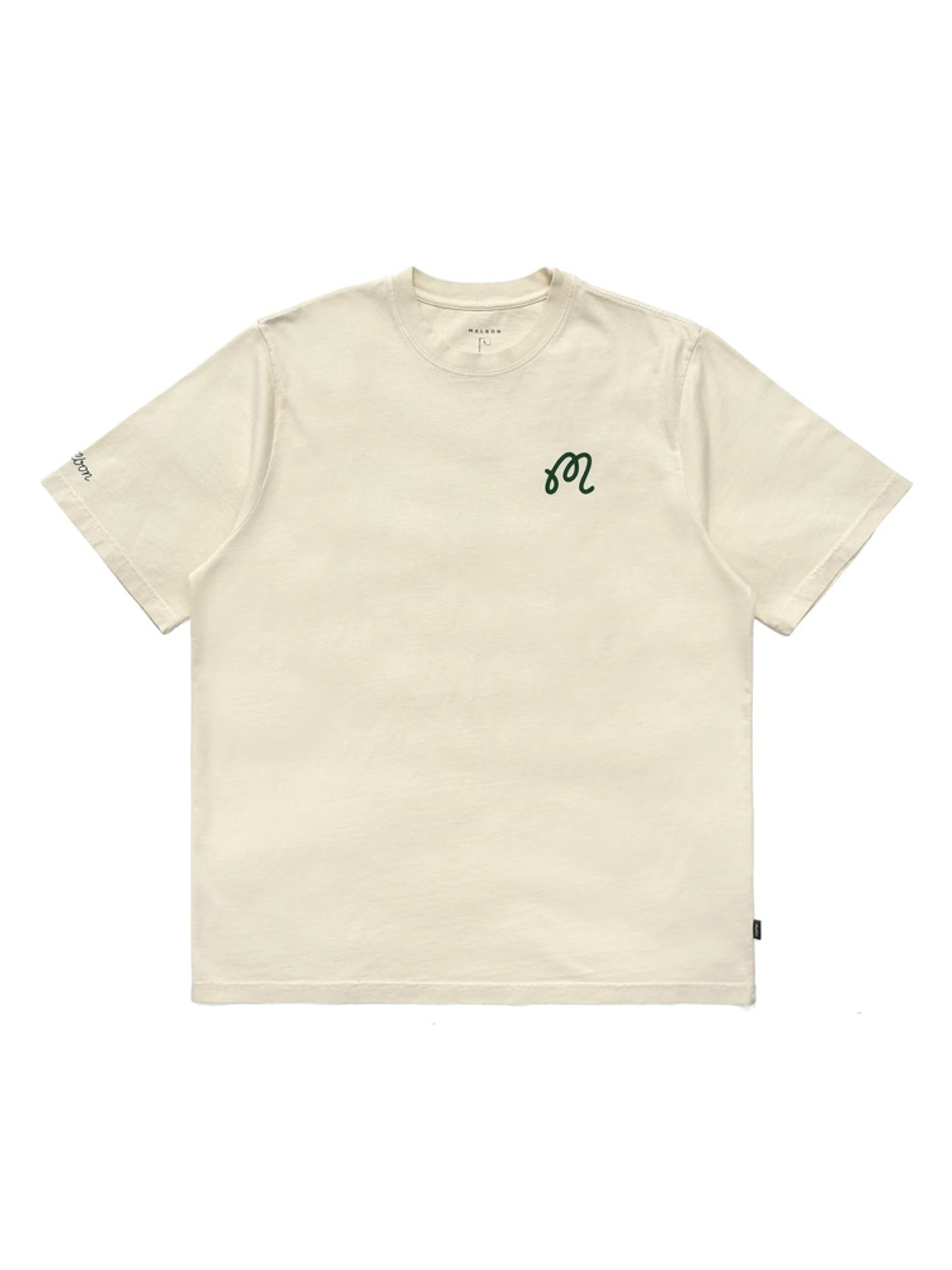 Malbon Buckets Knockout Tee - Cream