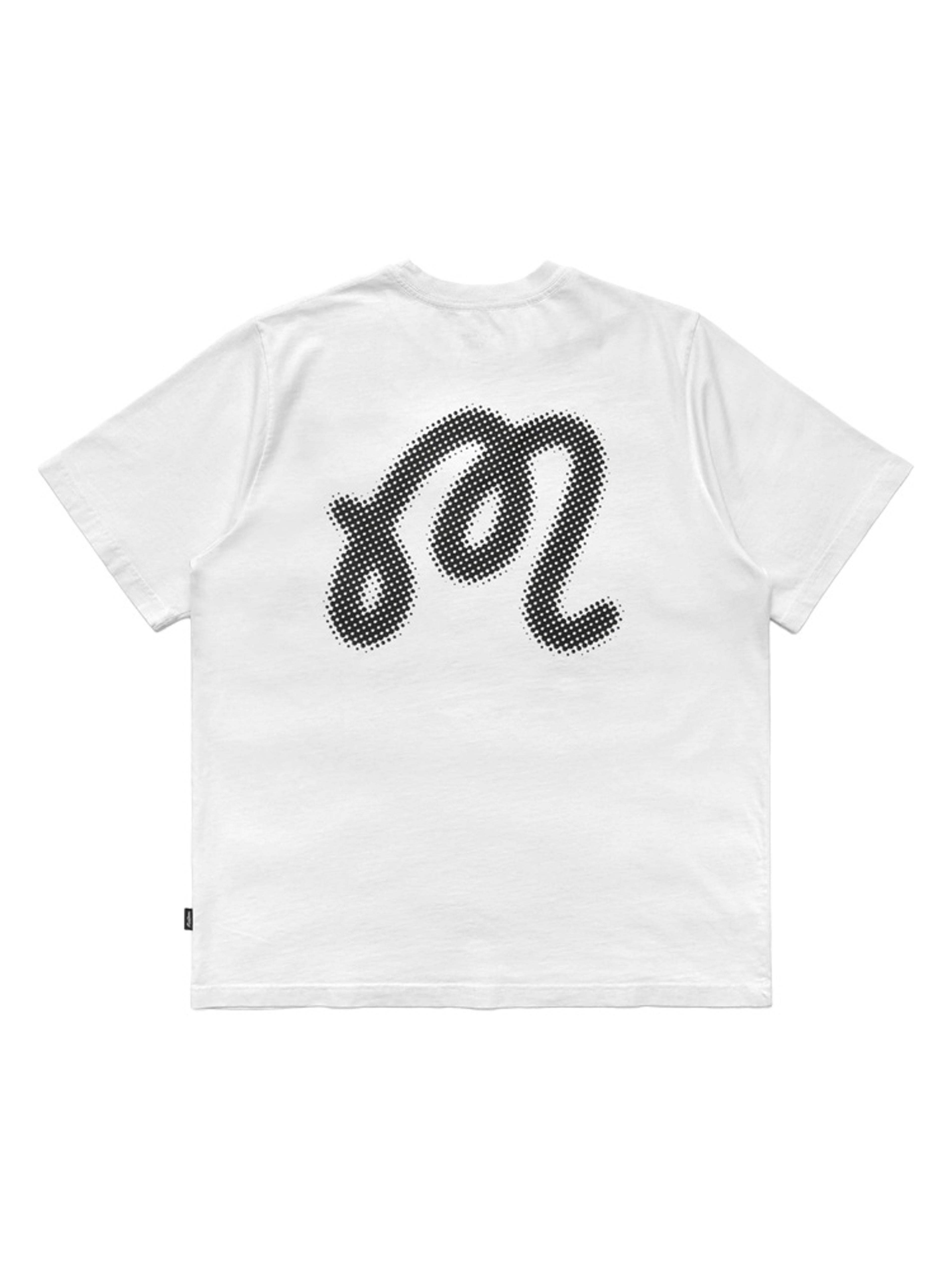 Malbon M Script Blur Tee - White