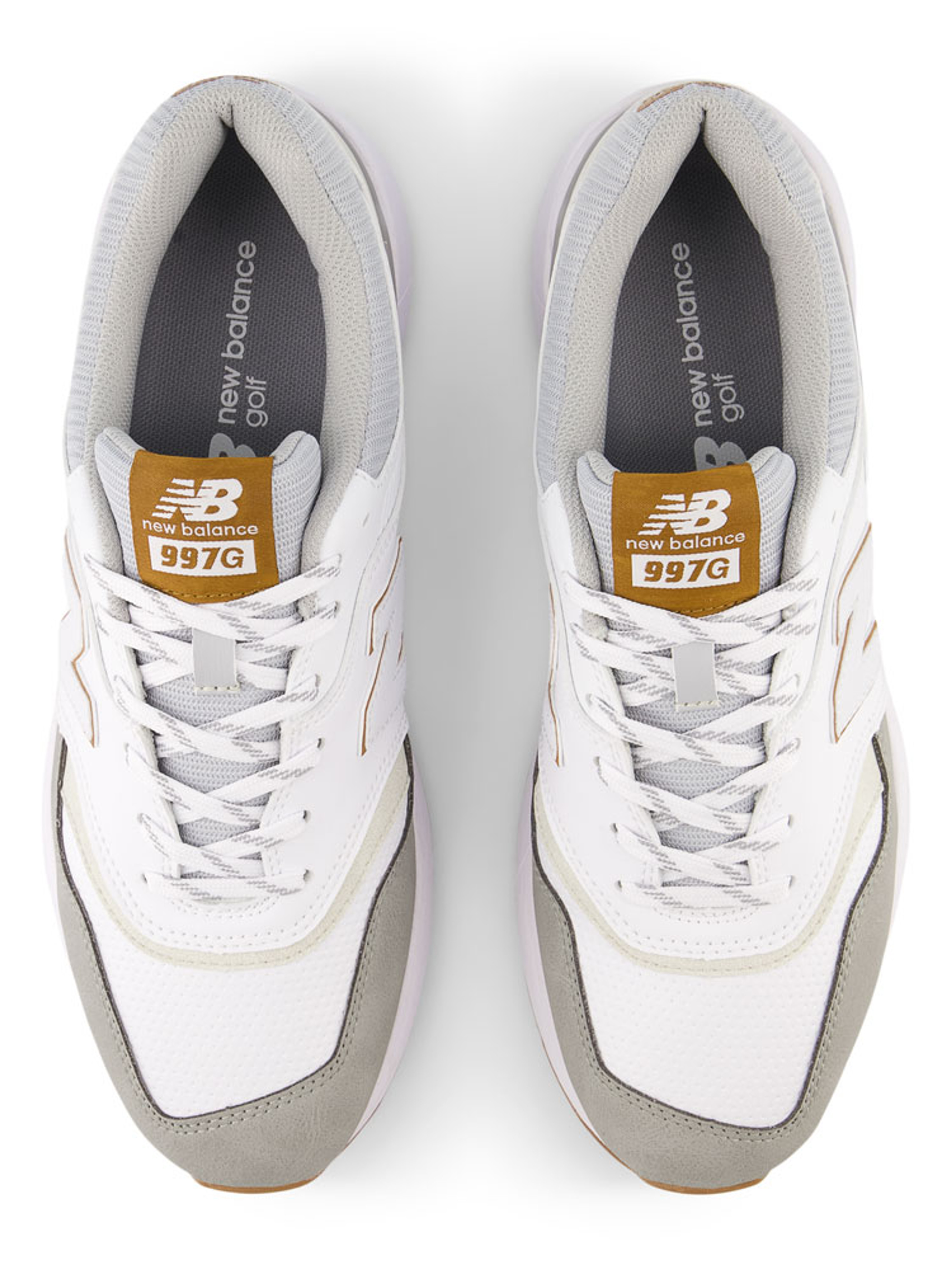 New Balance 997 SL Golf Shoes - White/Grey