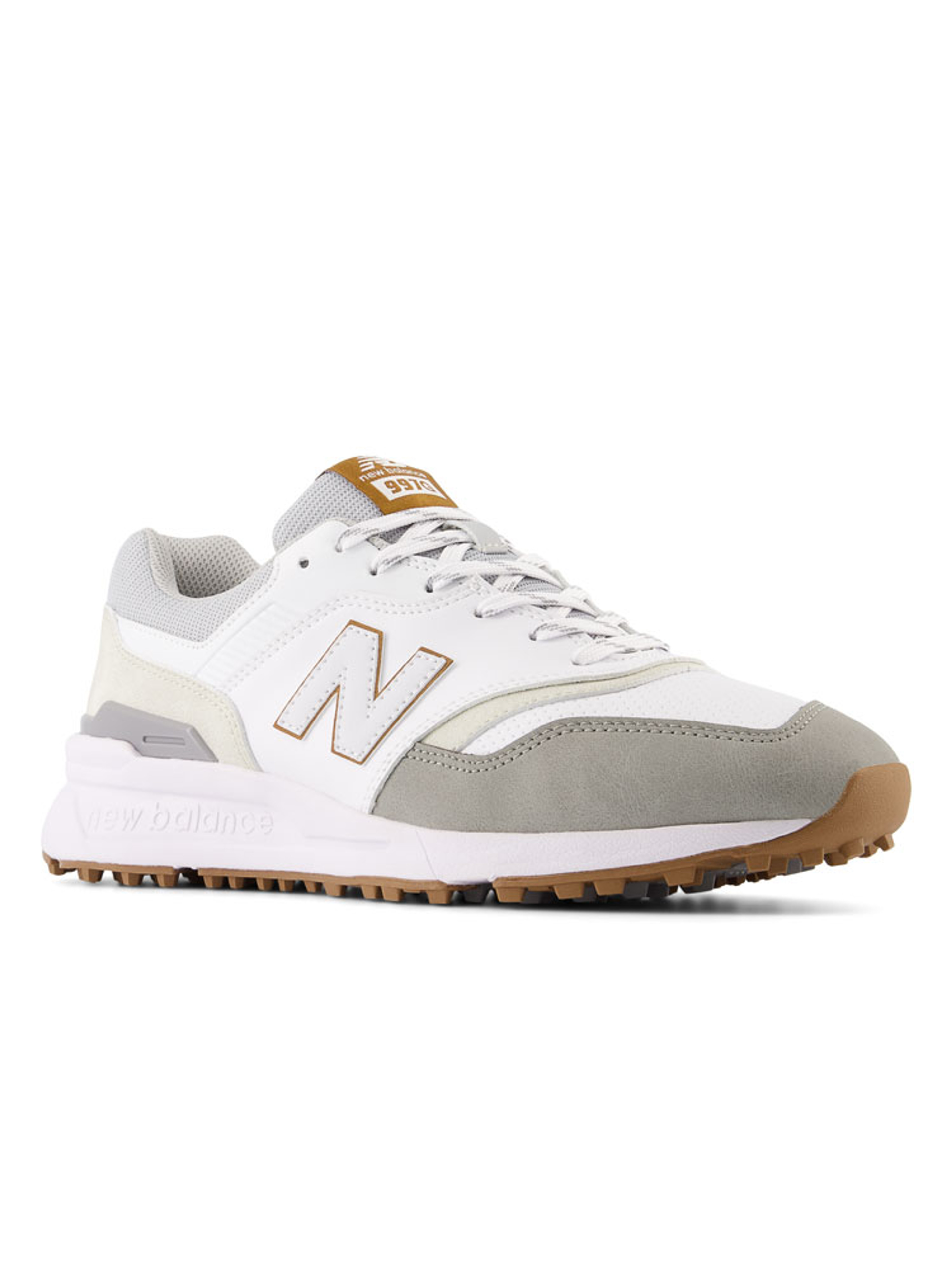 New Balance 997 SL Golf Shoes - White/Grey