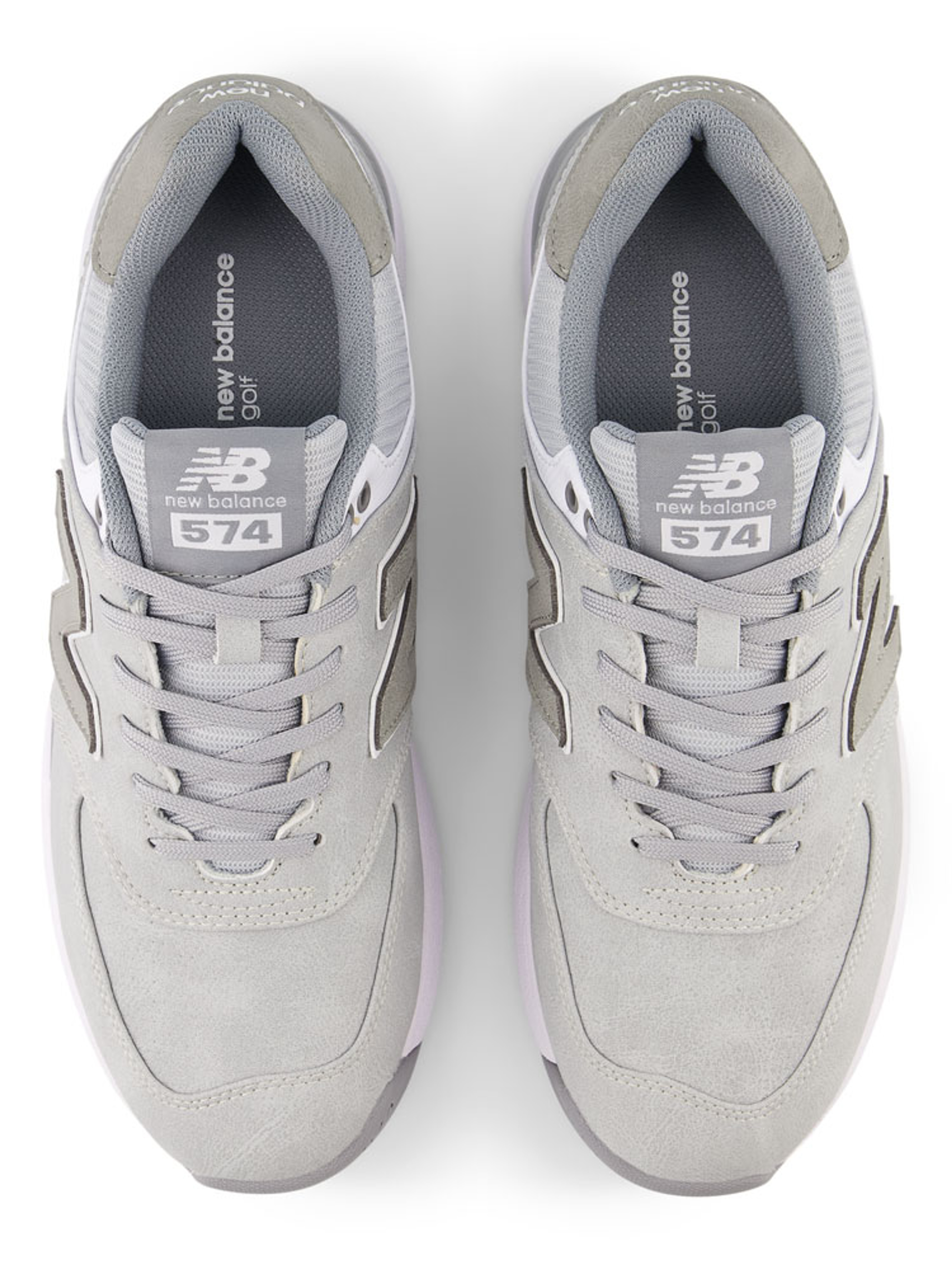 New Balance 574 Greens v2 Golf Shoes - Grey/White