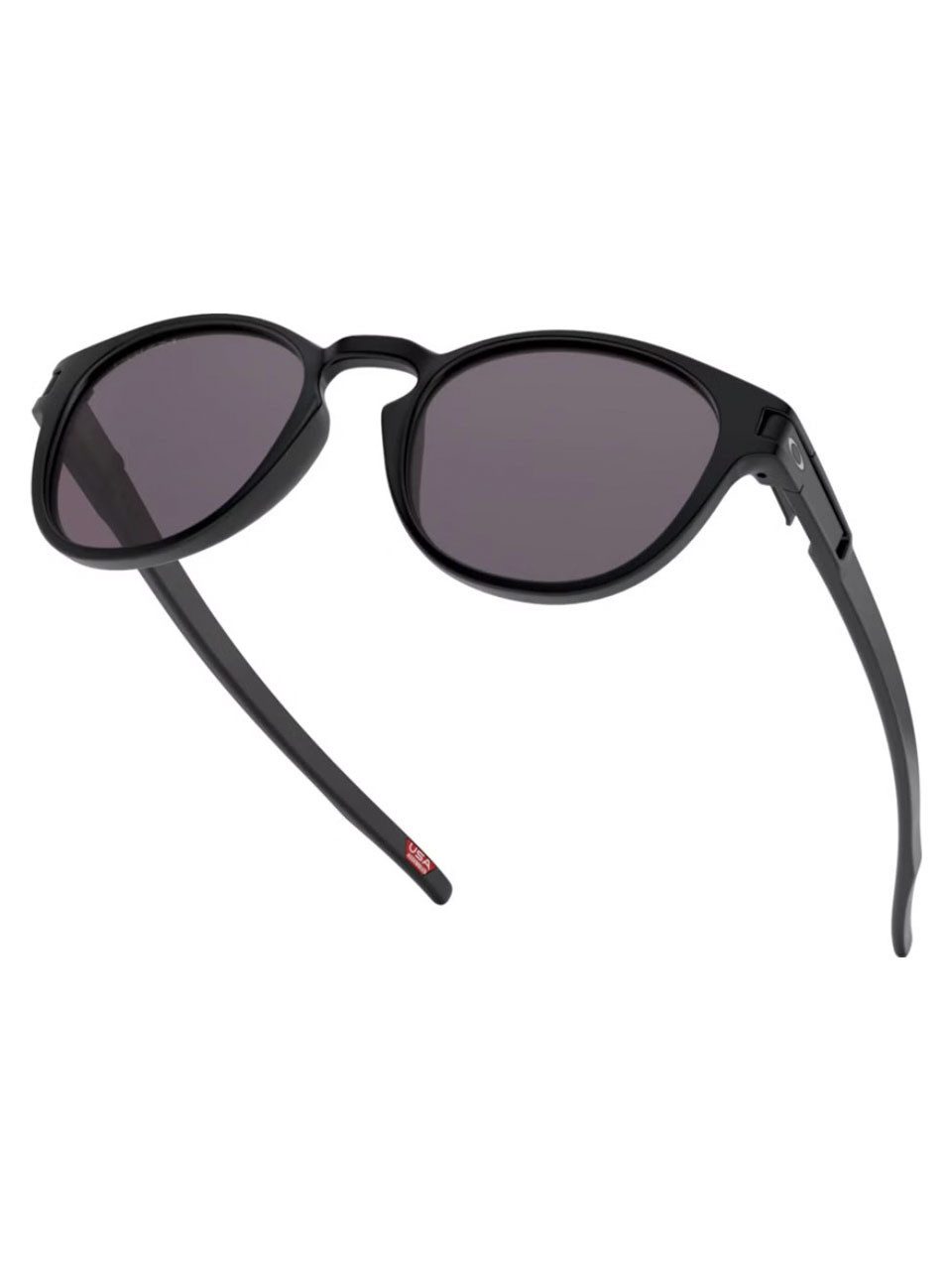 Oakley Latch Sunglasses - Matte Black w/ Prizm Grey