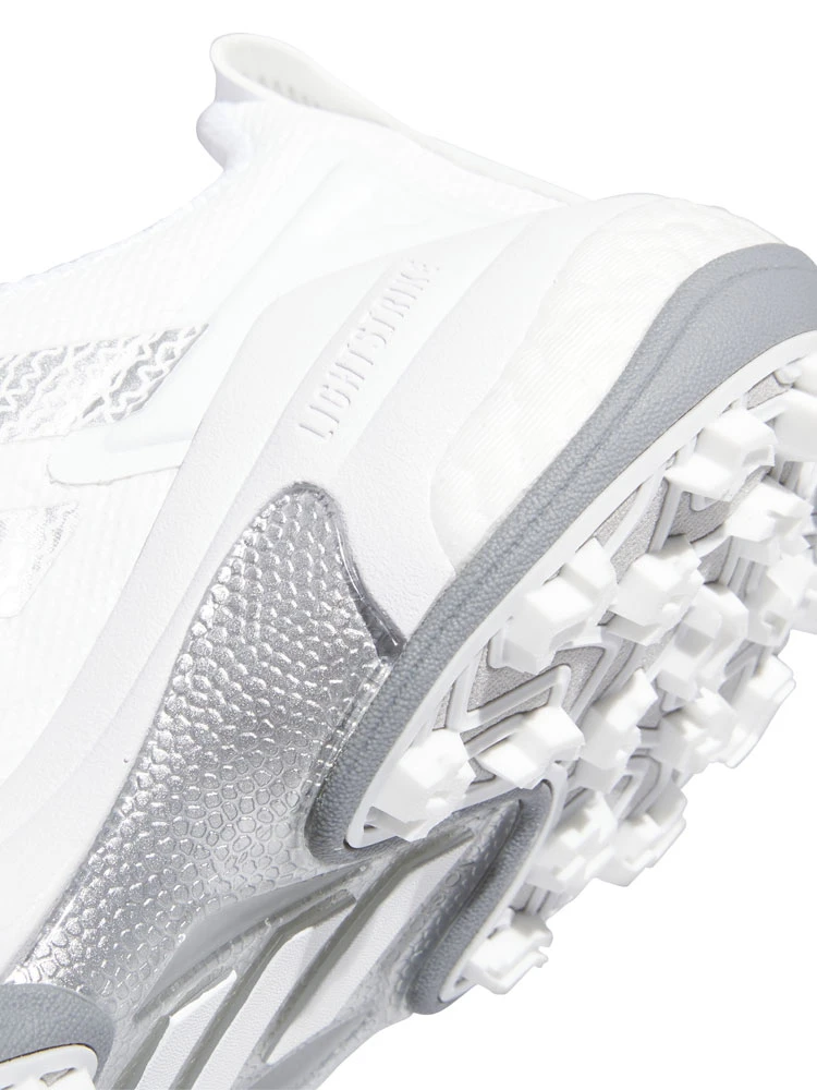 adidas Codechaos 25 Spikeless Golf Shoes - Ftwr White/Silver Met./Grey Two