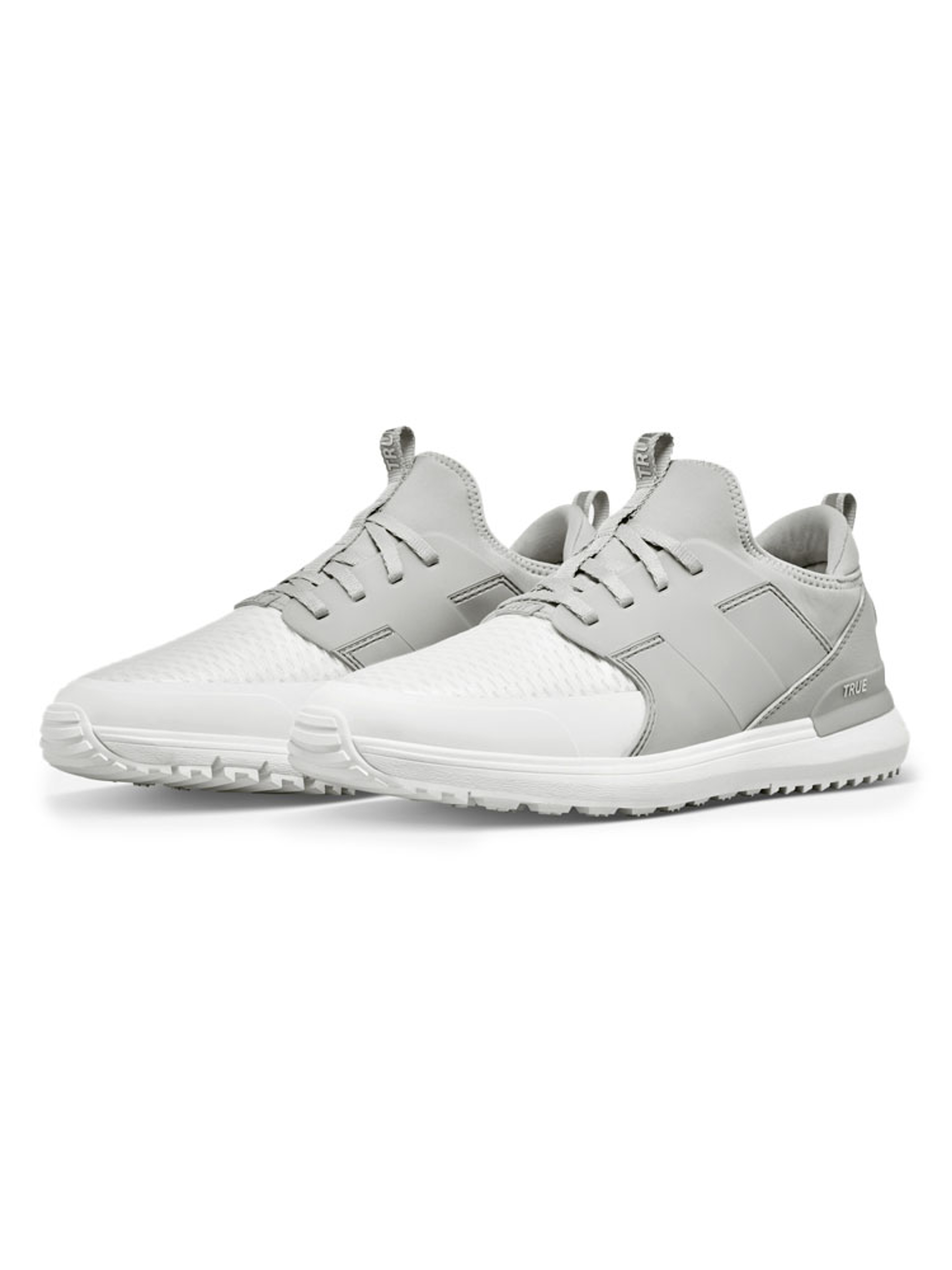 TRUE Linkswear Lux G Golf Shoes - White/Grey