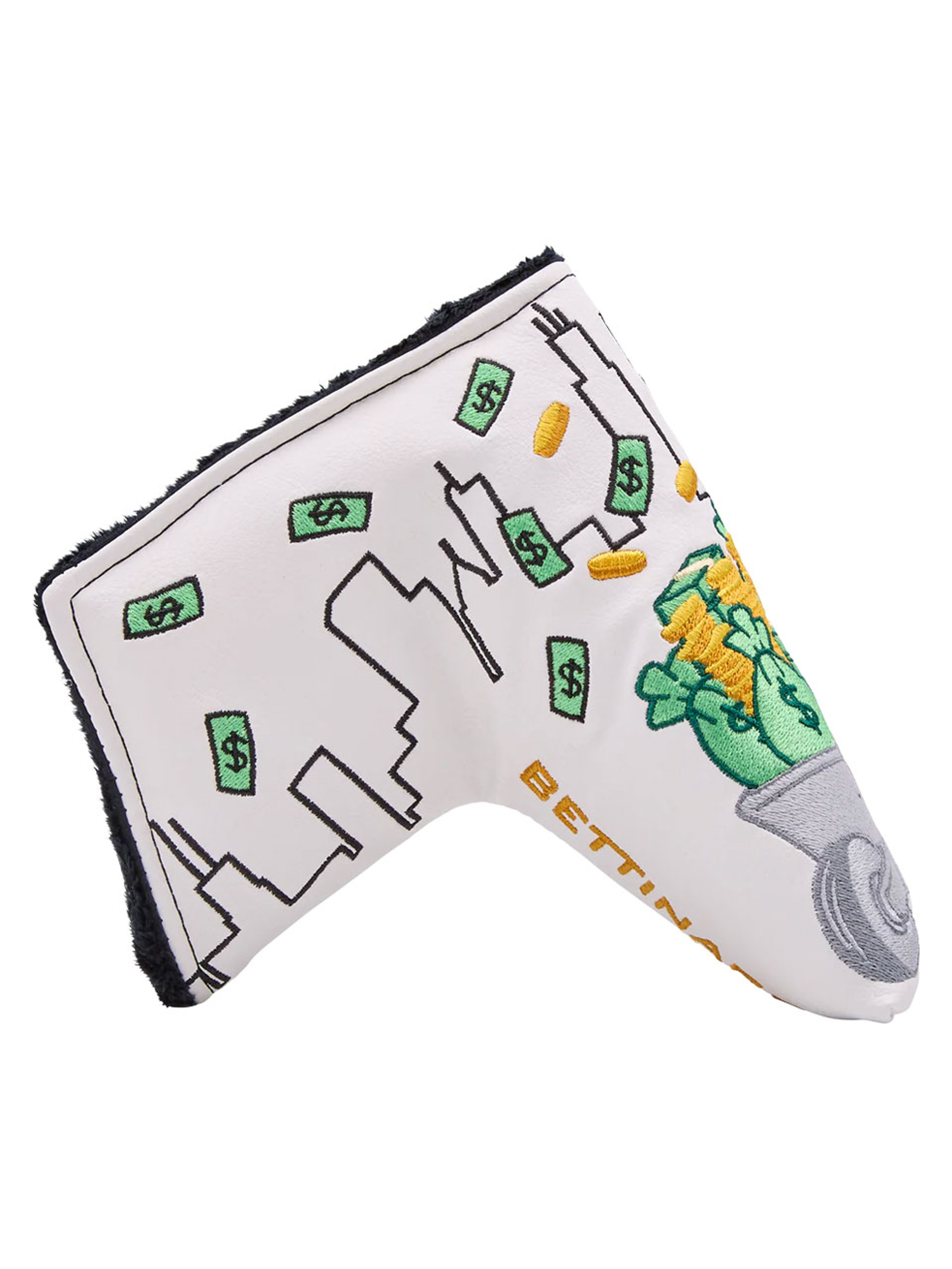 Bettinardi Monopoly Wheelbarrow Wizard Blade Putter Cover Ltd
