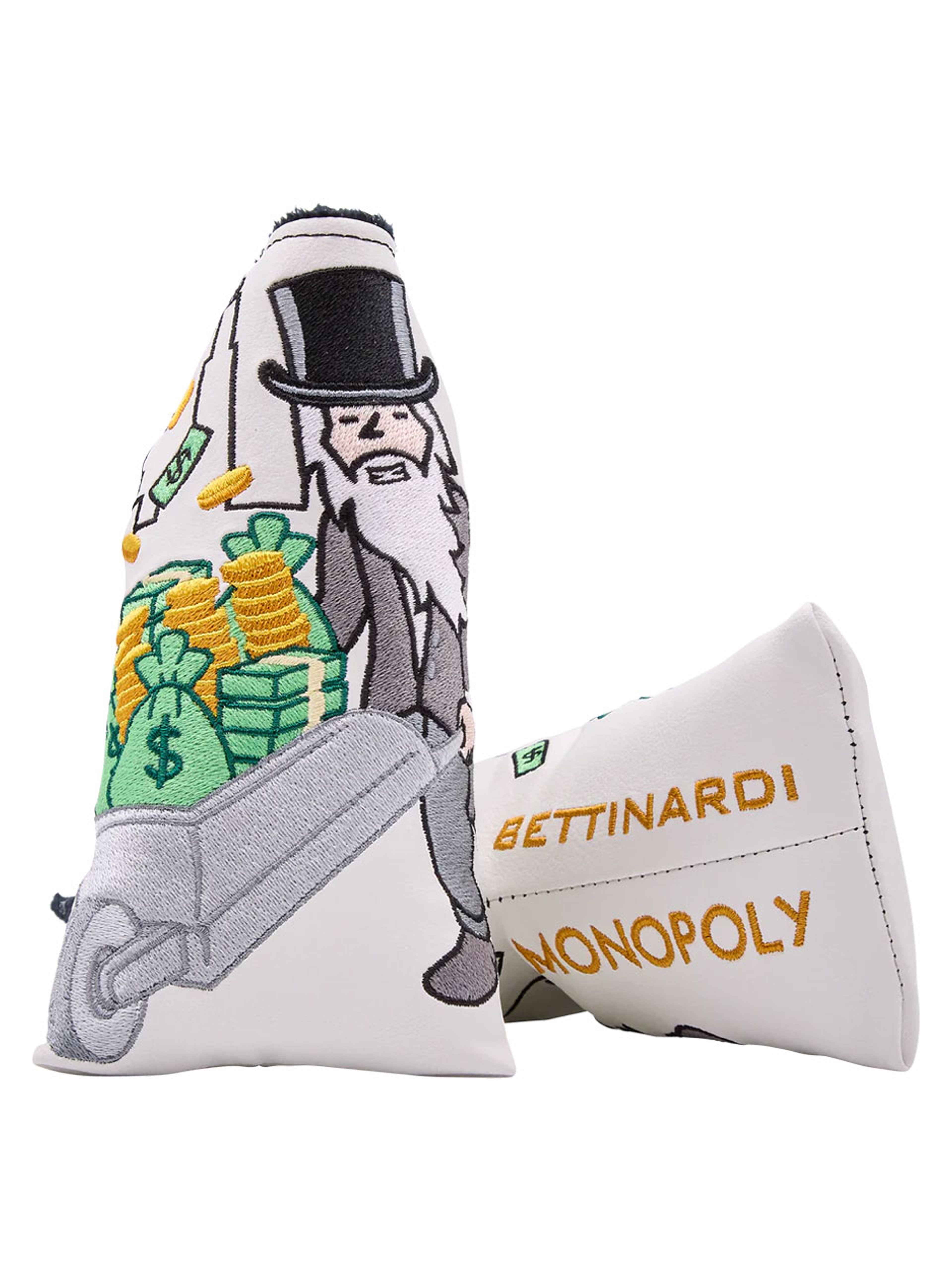 Bettinardi Monopoly Wheelbarrow Wizard Blade Putter Cover Ltd