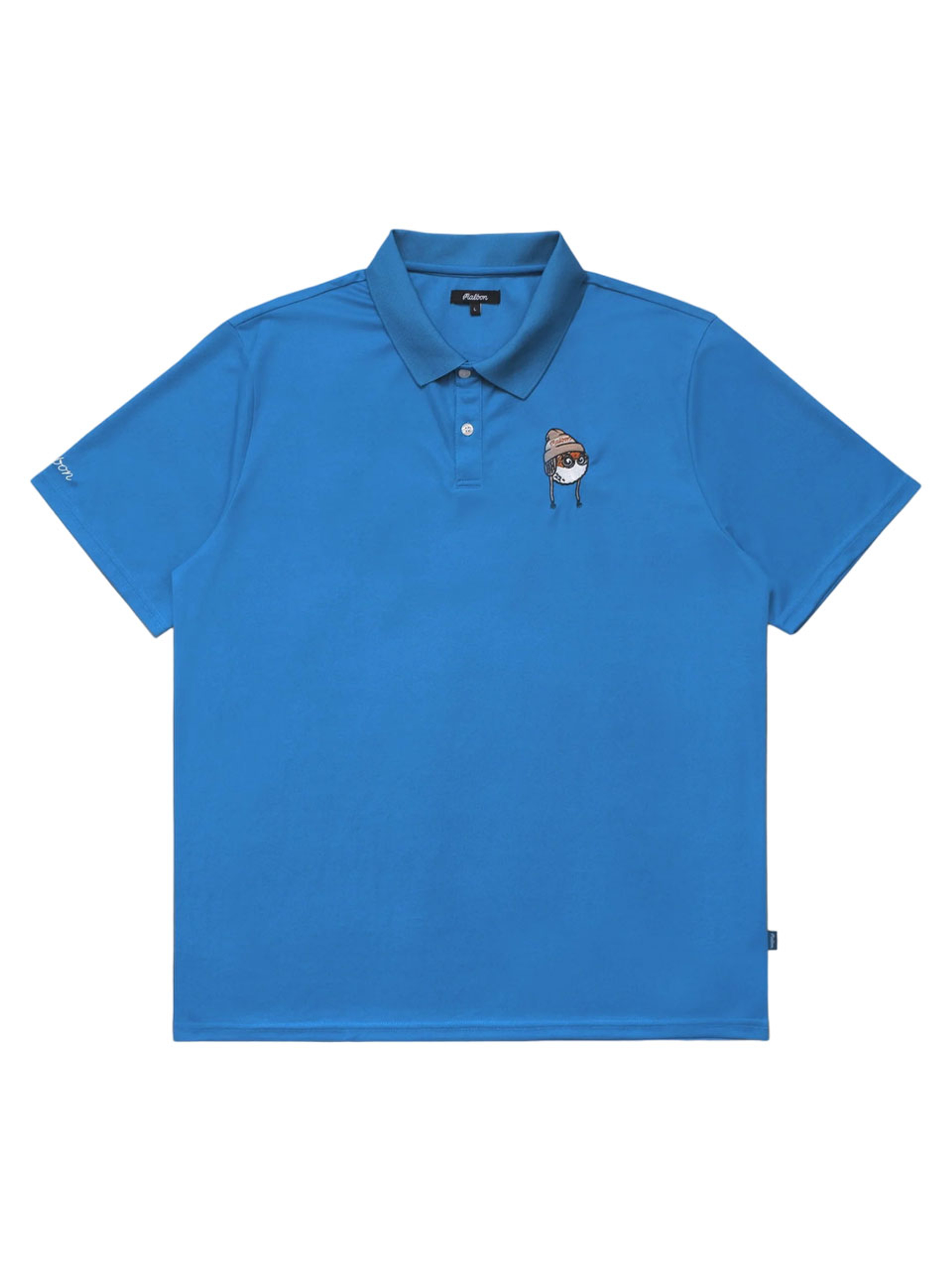 Malbon Glacier Buckets Performance Pique Polo - Royal