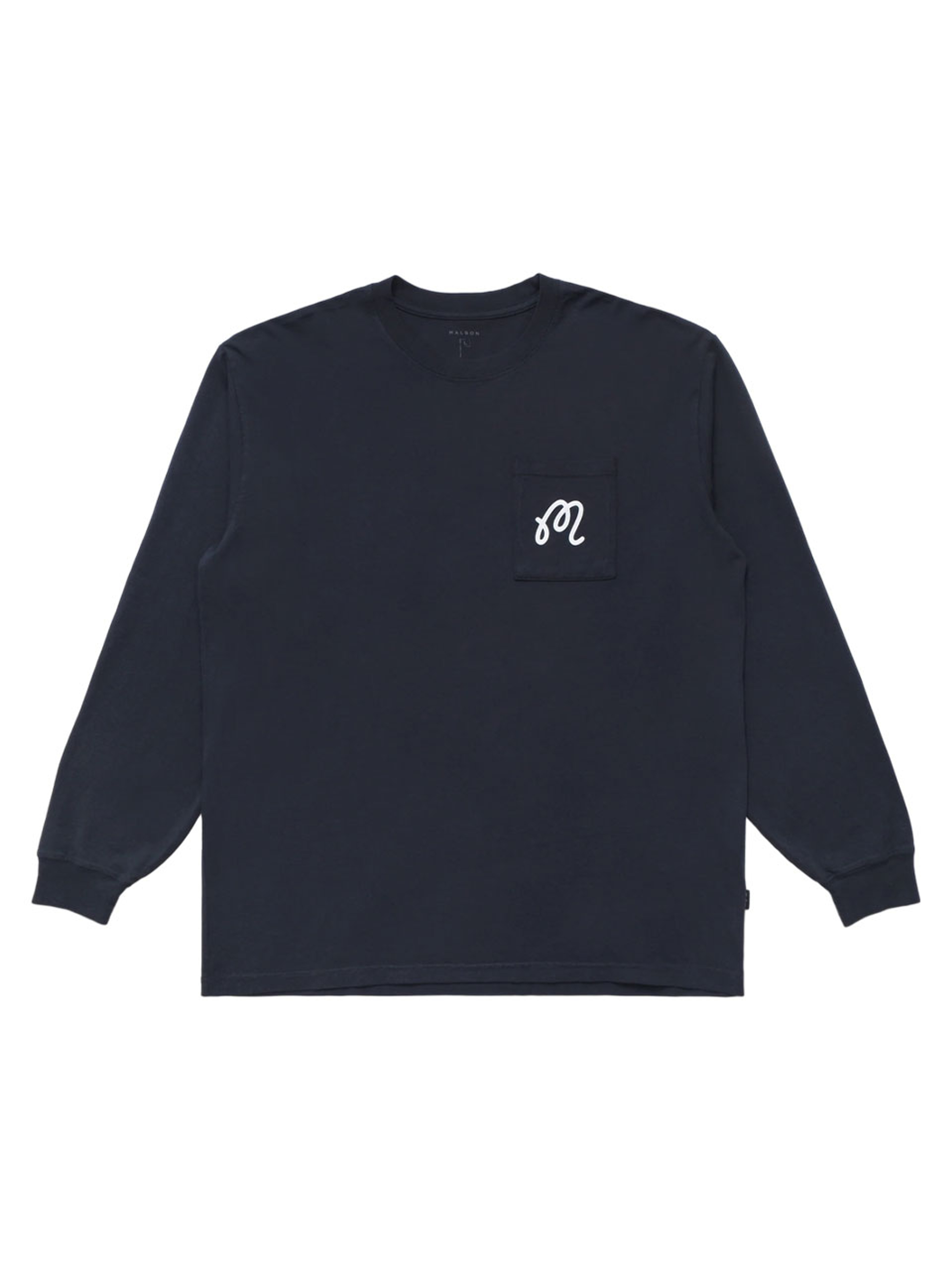 Malbon Expedition Long Sleeve T-shirt - Navy