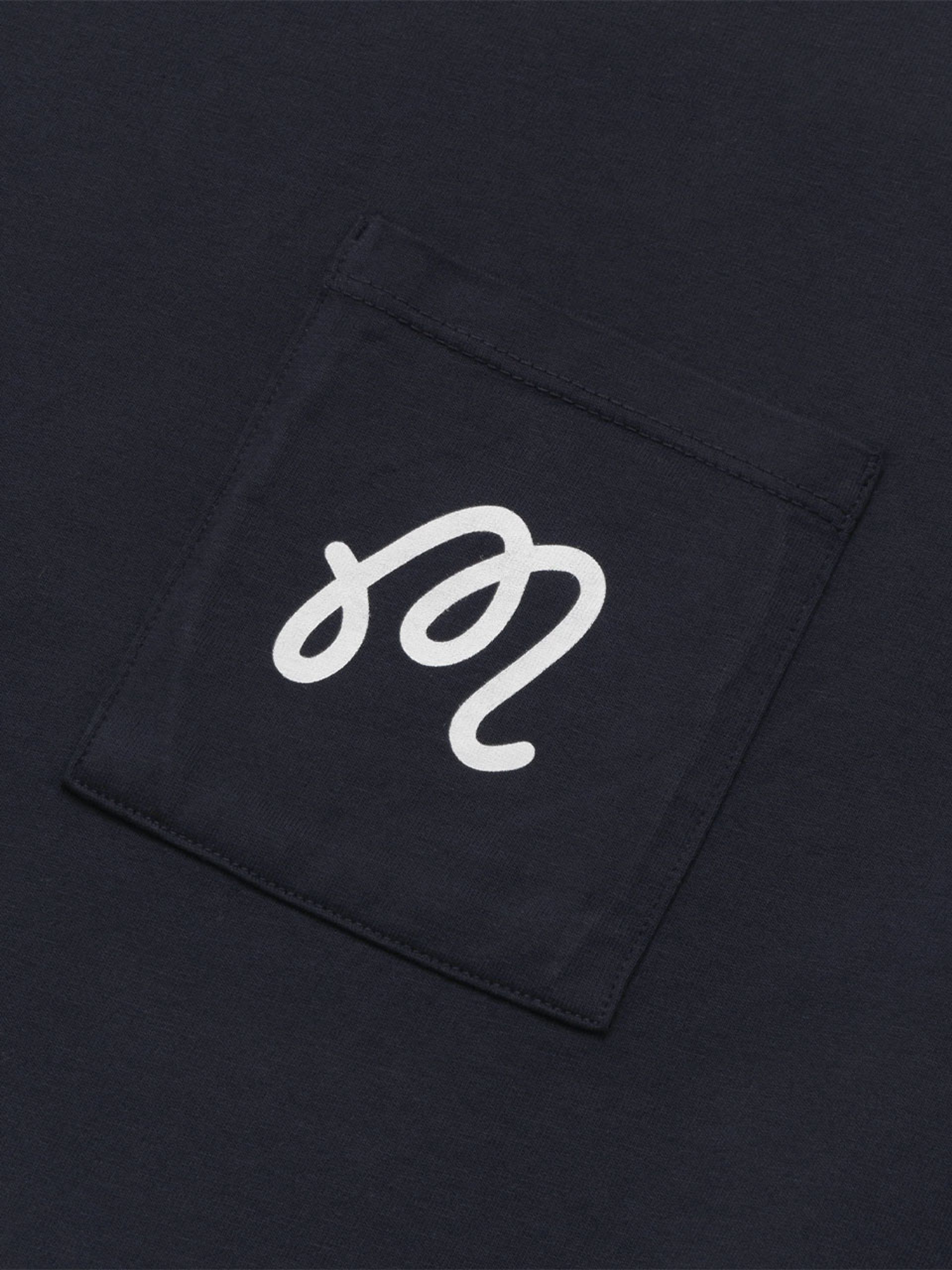 Malbon Expedition Long Sleeve T-shirt - Navy