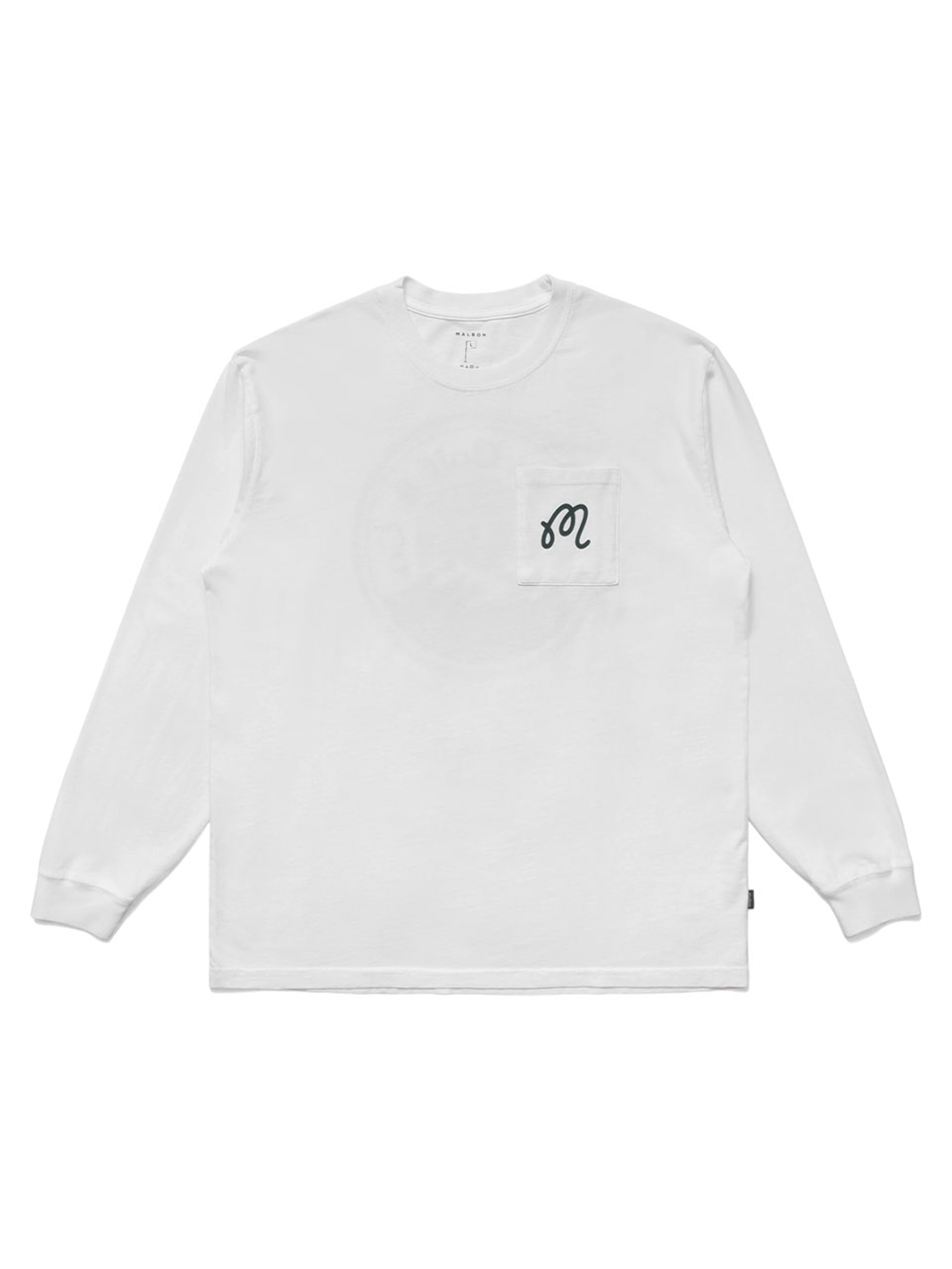 Malbon Expedition Long Sleeve T-shirt - White