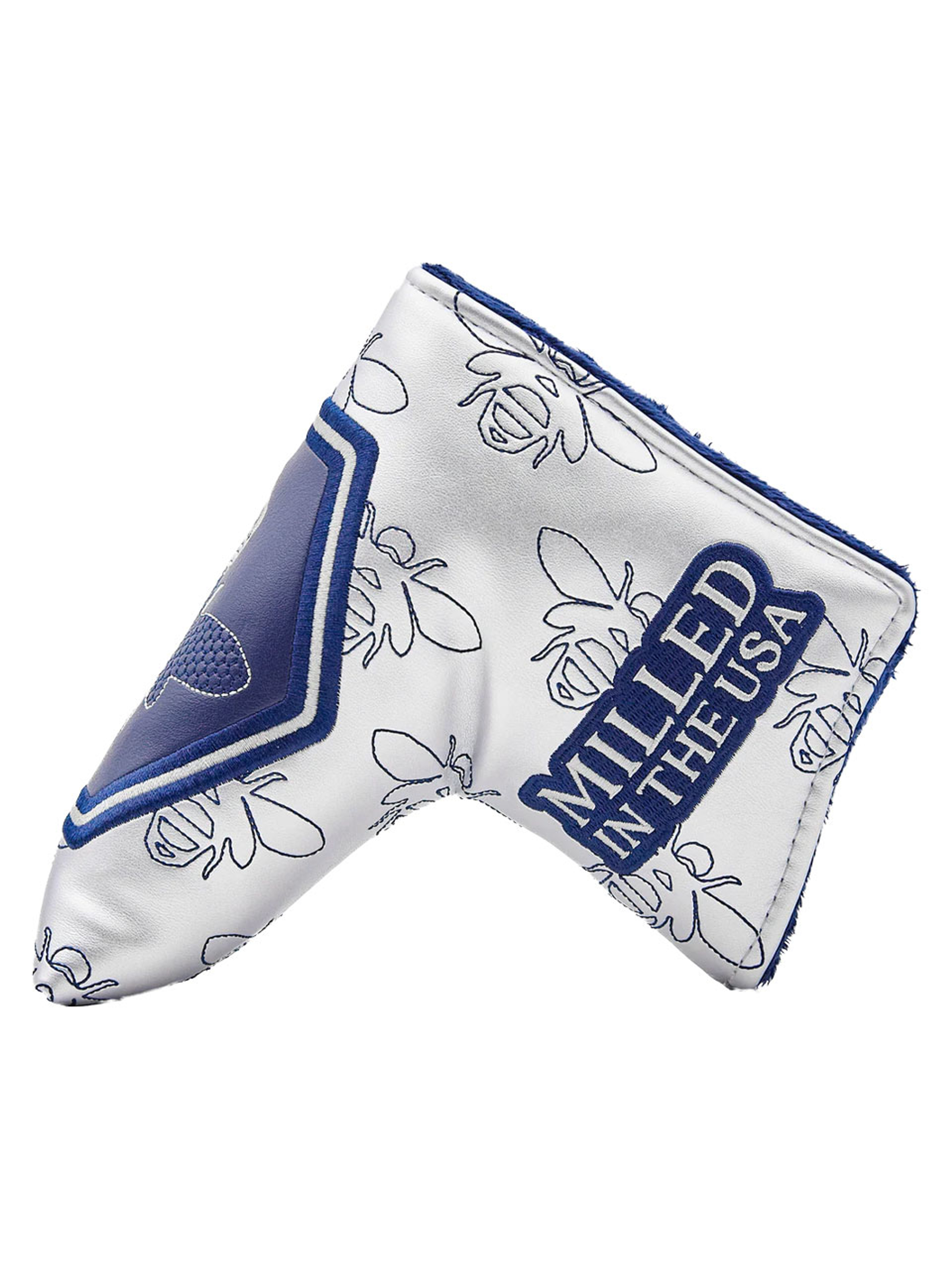 Bettinardi Queen B 2025 Putter Cover - Silver/Blue