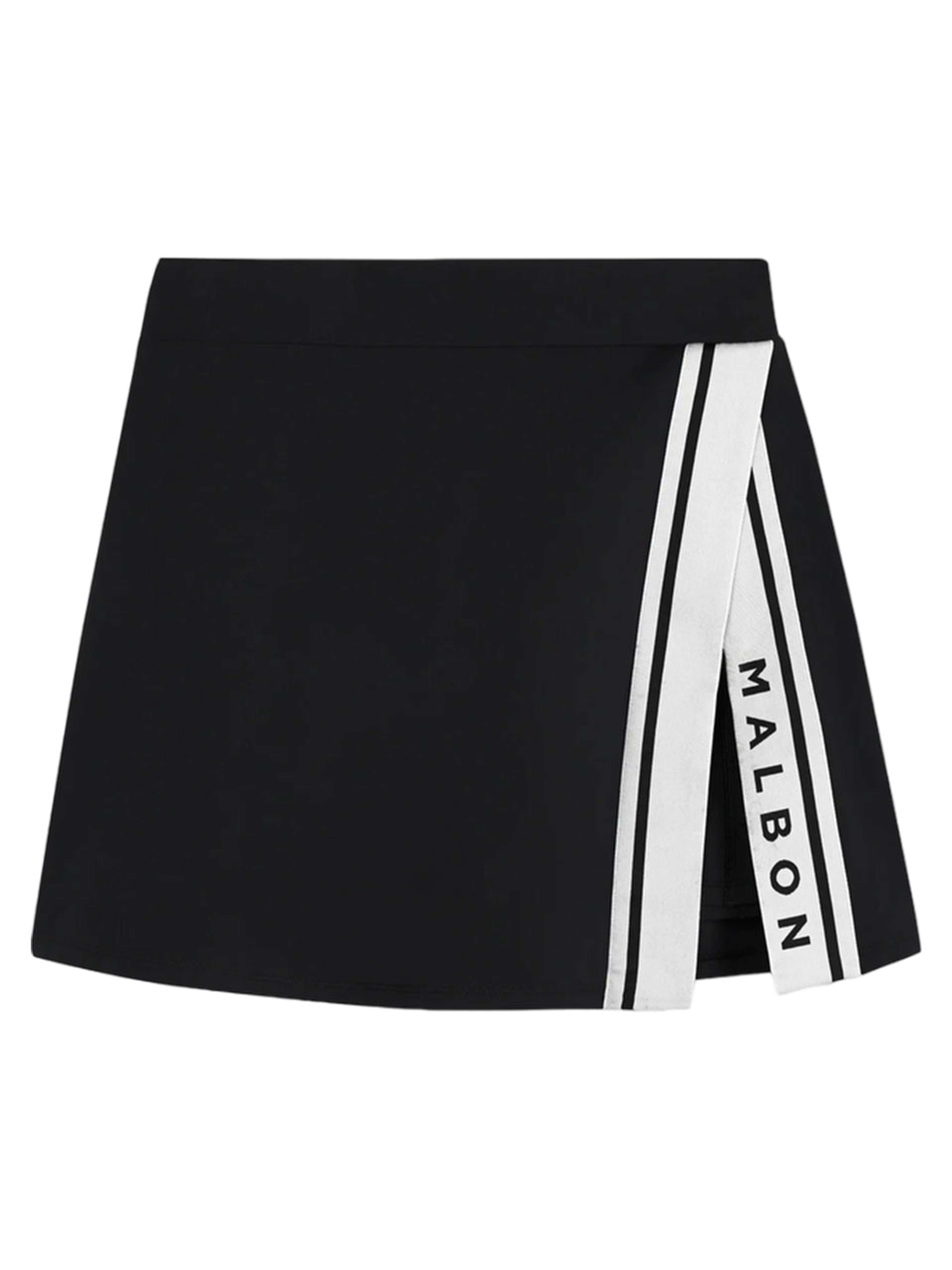 Malbon Womens Baseline Skirt - Black