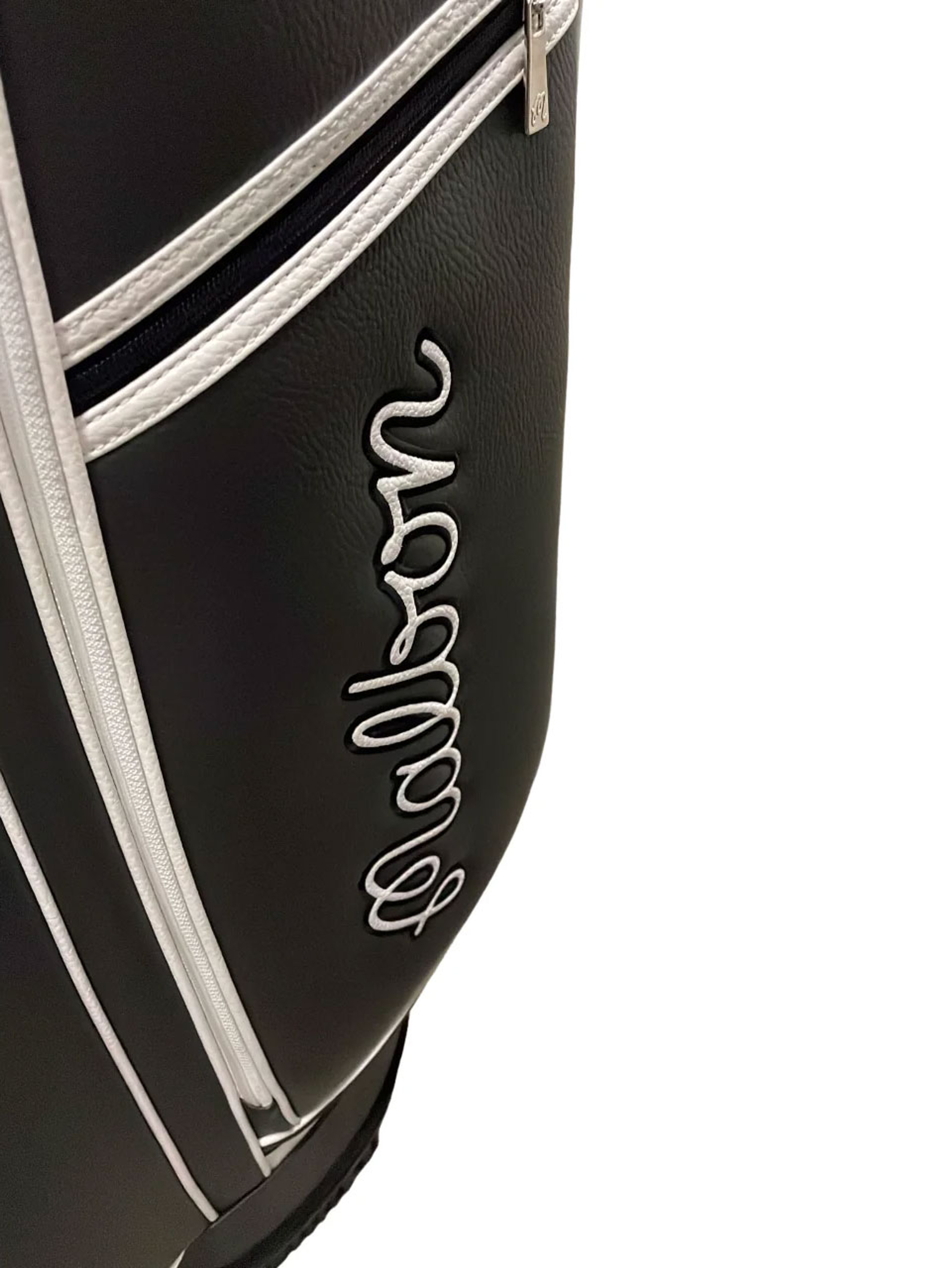 Malbon Evergreen Golf Stand Bag - Black