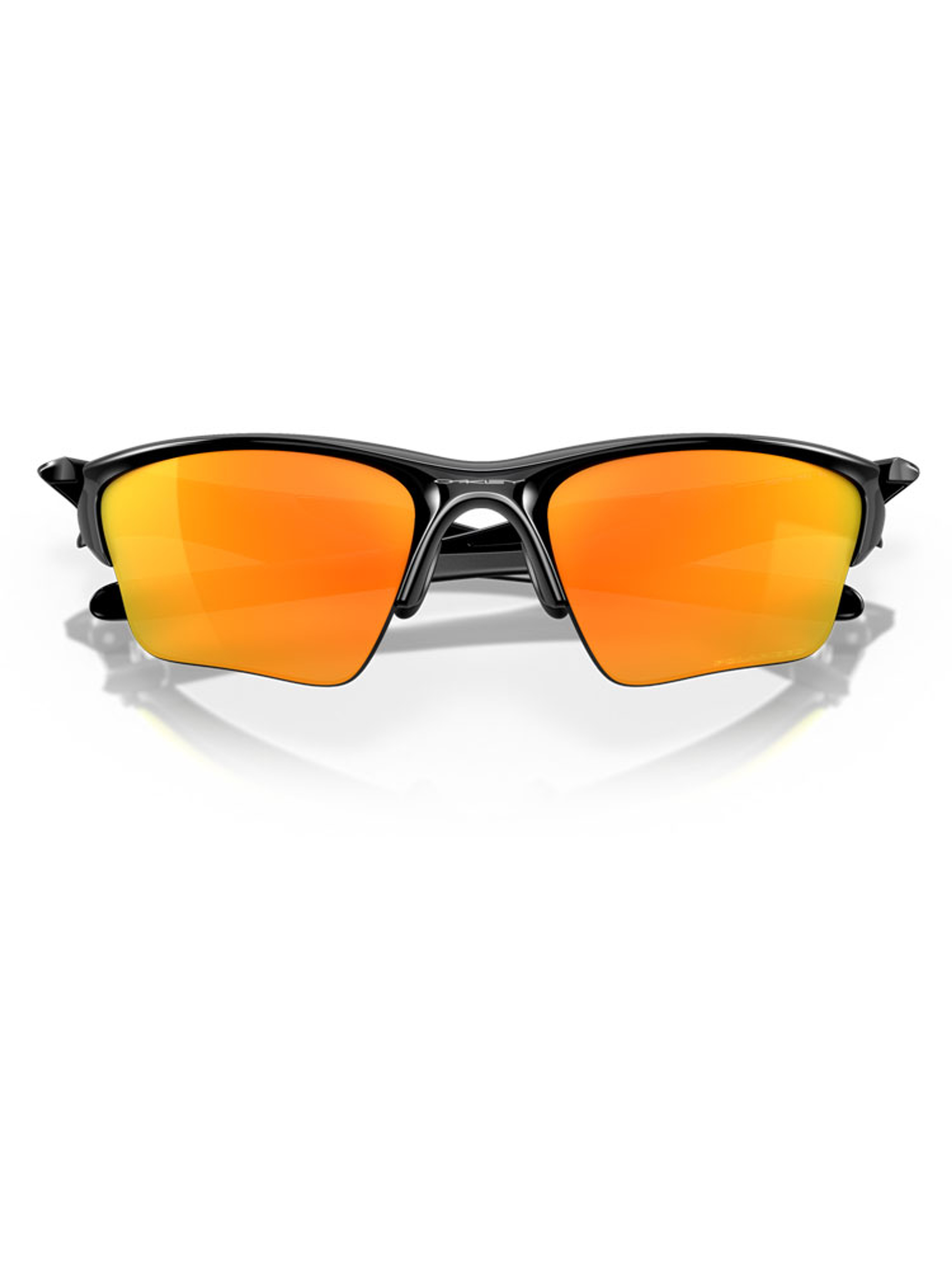 Oakley Half Jacket 2.0 XL Sunglasses - Polished Black w/ Fire Iridium Polarised