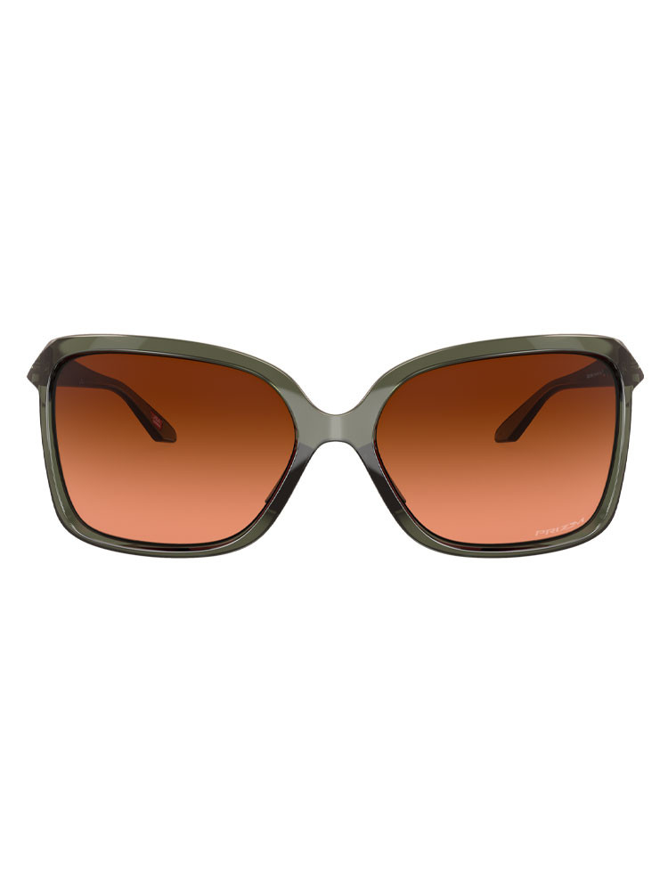 Oakley Wildrye Sunglasses - Polished Transparent w/ Prizm Sapphire Polarised