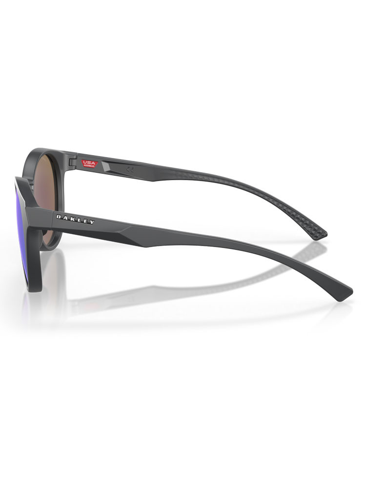Oakley Spindrift Sunglasses - Matte Carbon w/ Prizm Sapphire Polarised