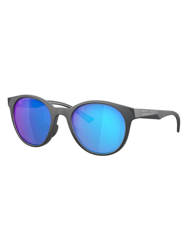 Oakley Spindrift Sunglasses - Matte Carbon w/ Prizm Sapphire Polarised