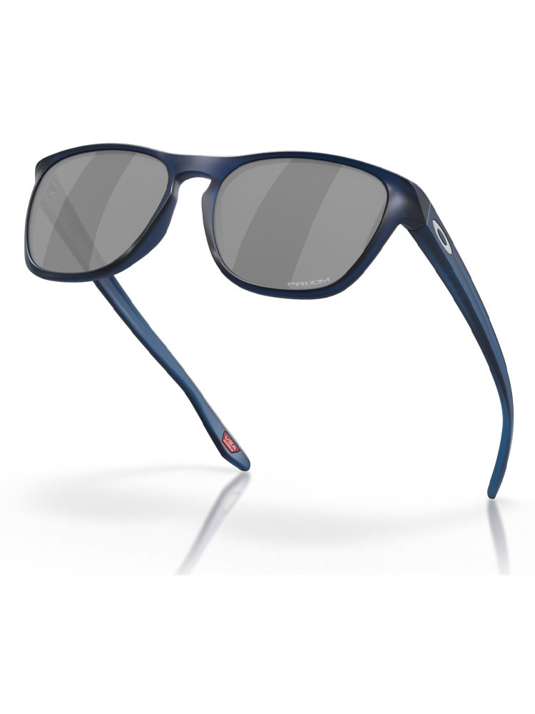 Oakley Manorburn Sunglasses - Matte Trans Blue w/ Prizm Black