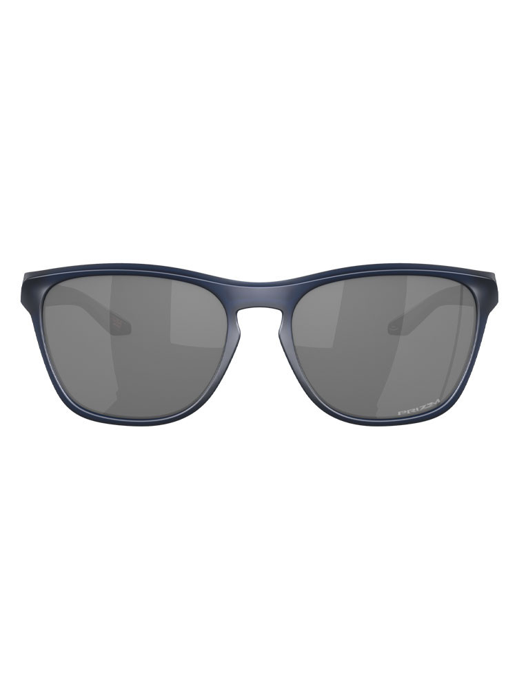 Oakley Manorburn Sunglasses - Matte Trans Blue w/ Prizm Black
