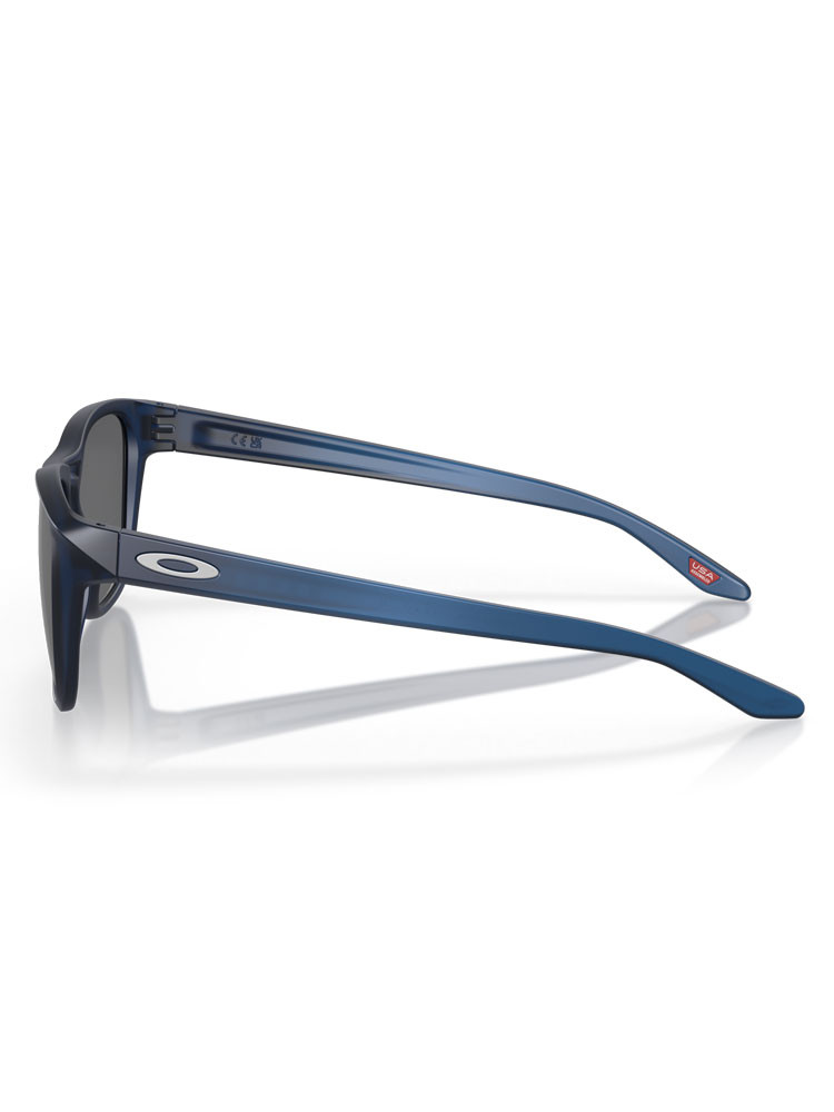 Oakley Manorburn Sunglasses - Matte Trans Blue w/ Prizm Black
