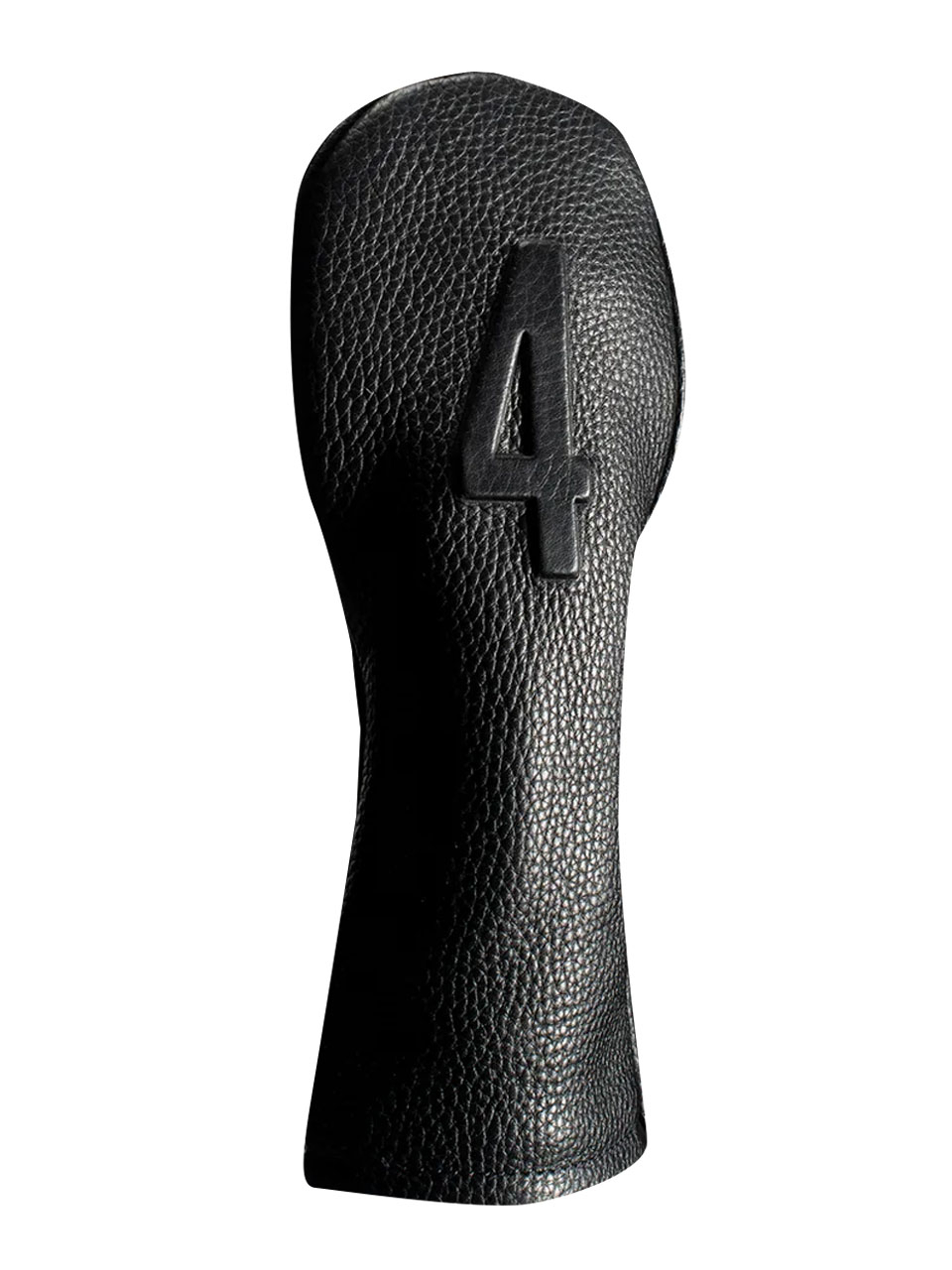 Vessel Lux Embosse Headcover - 4 Hybrid Black