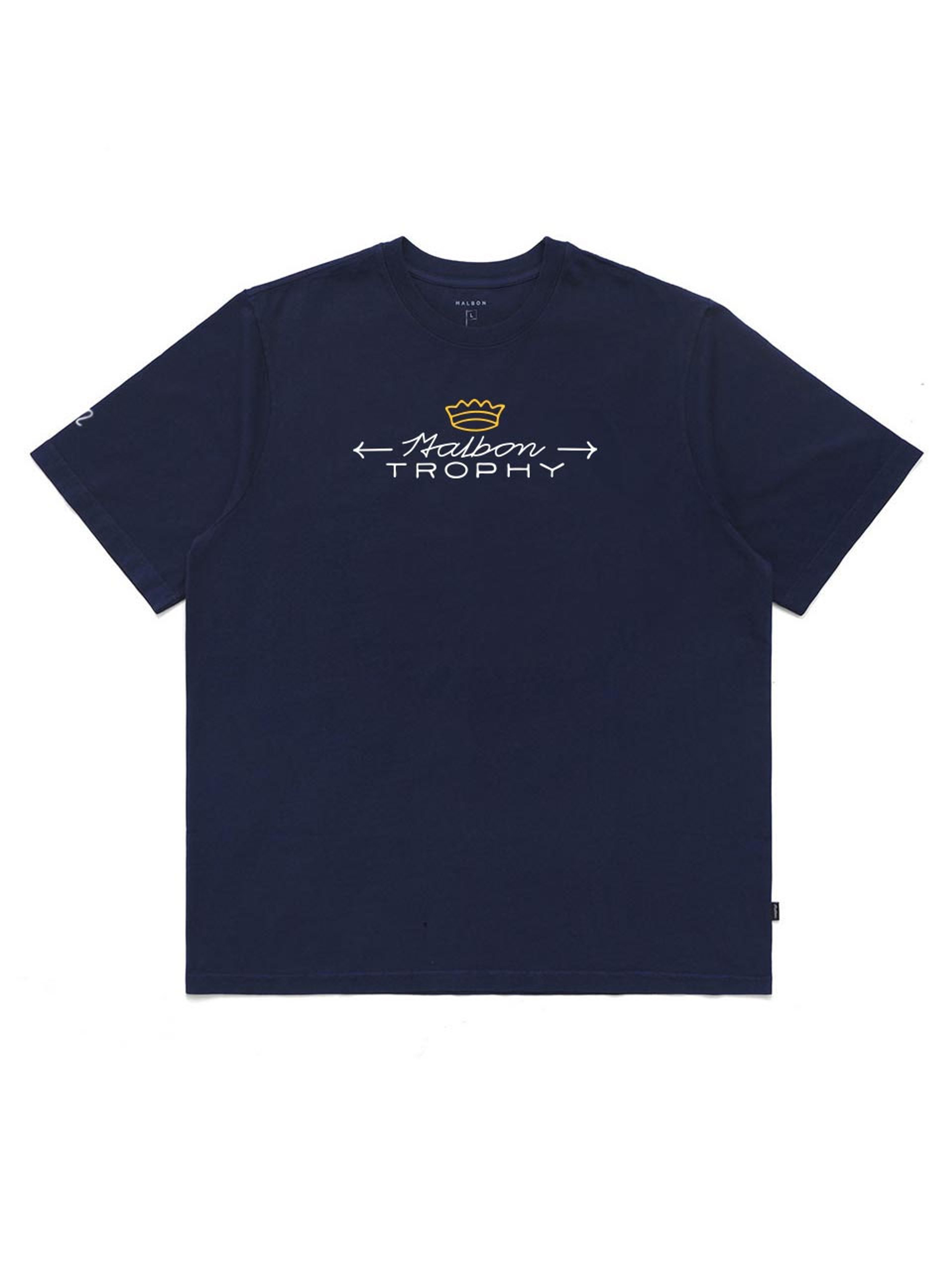 Malbon Trophy T-Shirt - Navy
