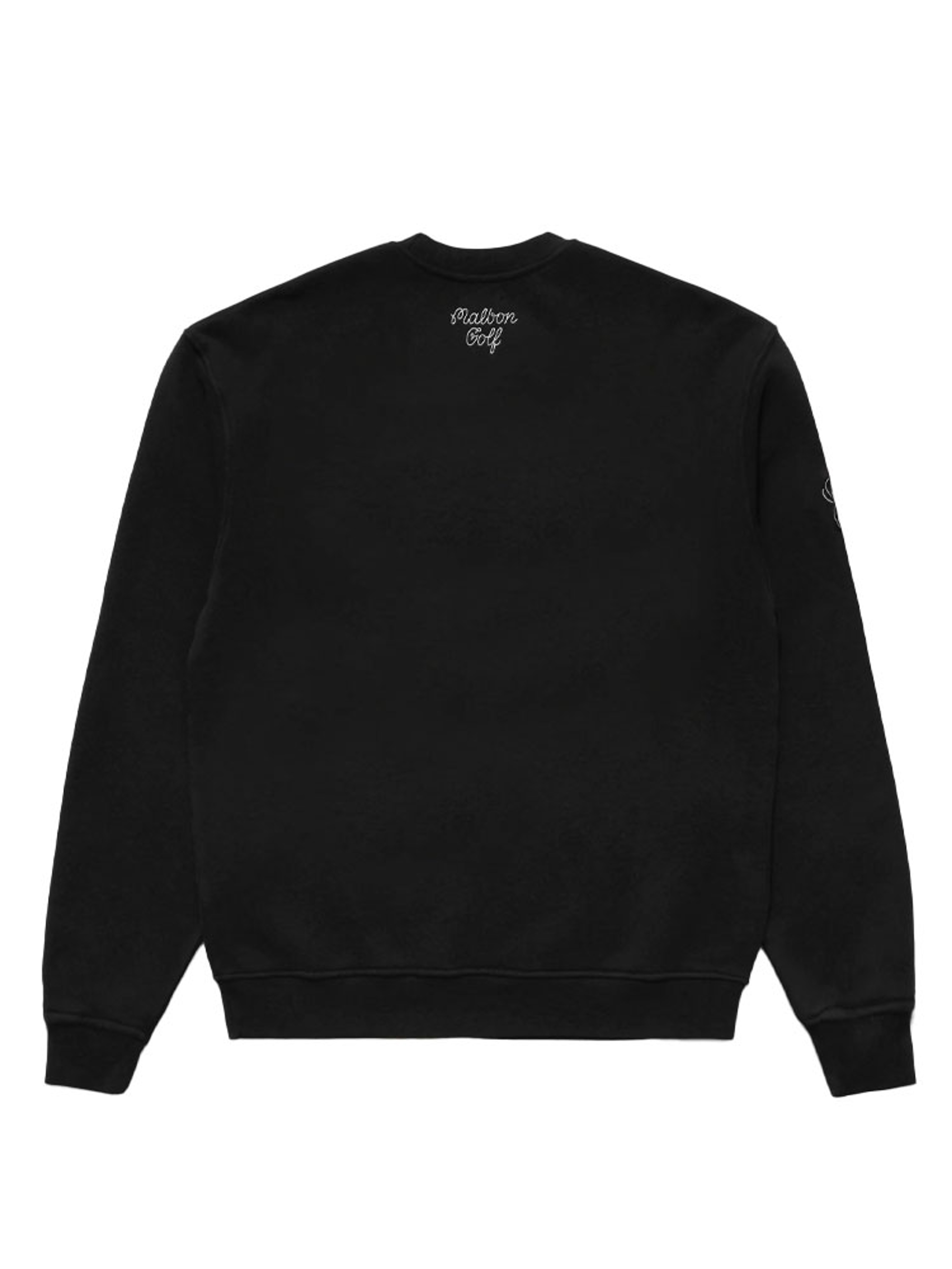 Malbon Roll King Crew Fleece - Black