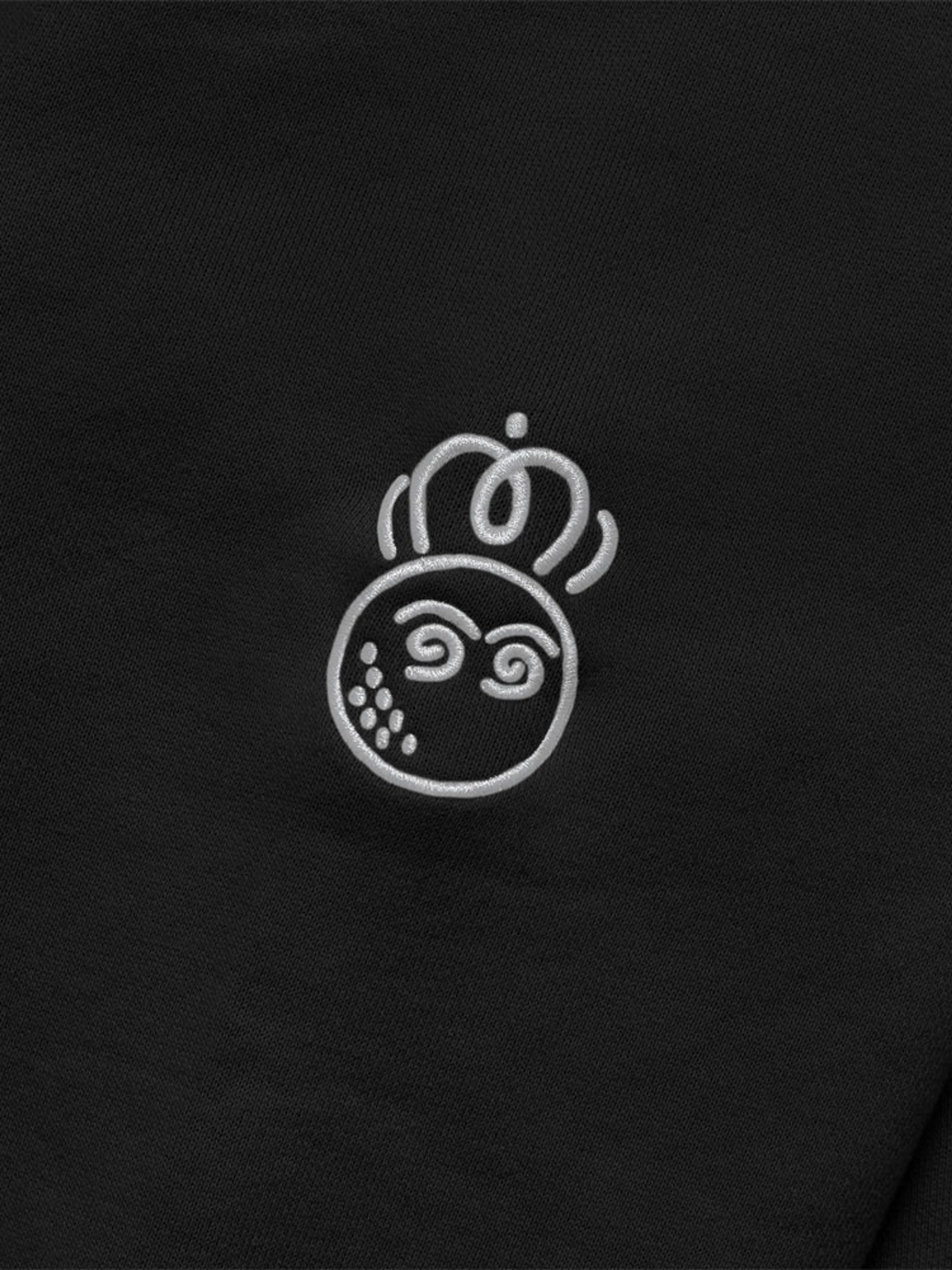 Malbon Roll King Crew Fleece - Black
