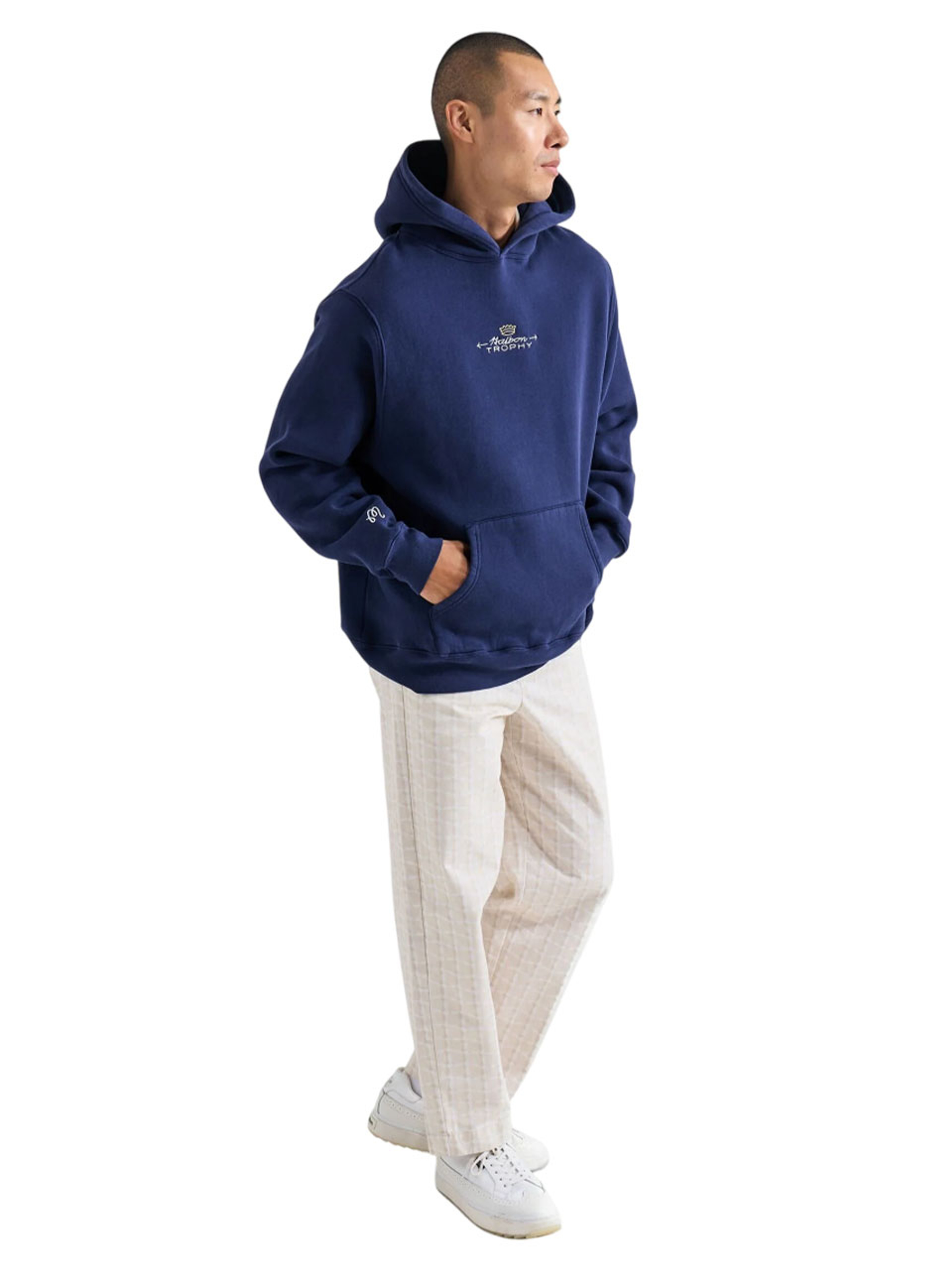 Malbon Trophy Hoodie - Navy