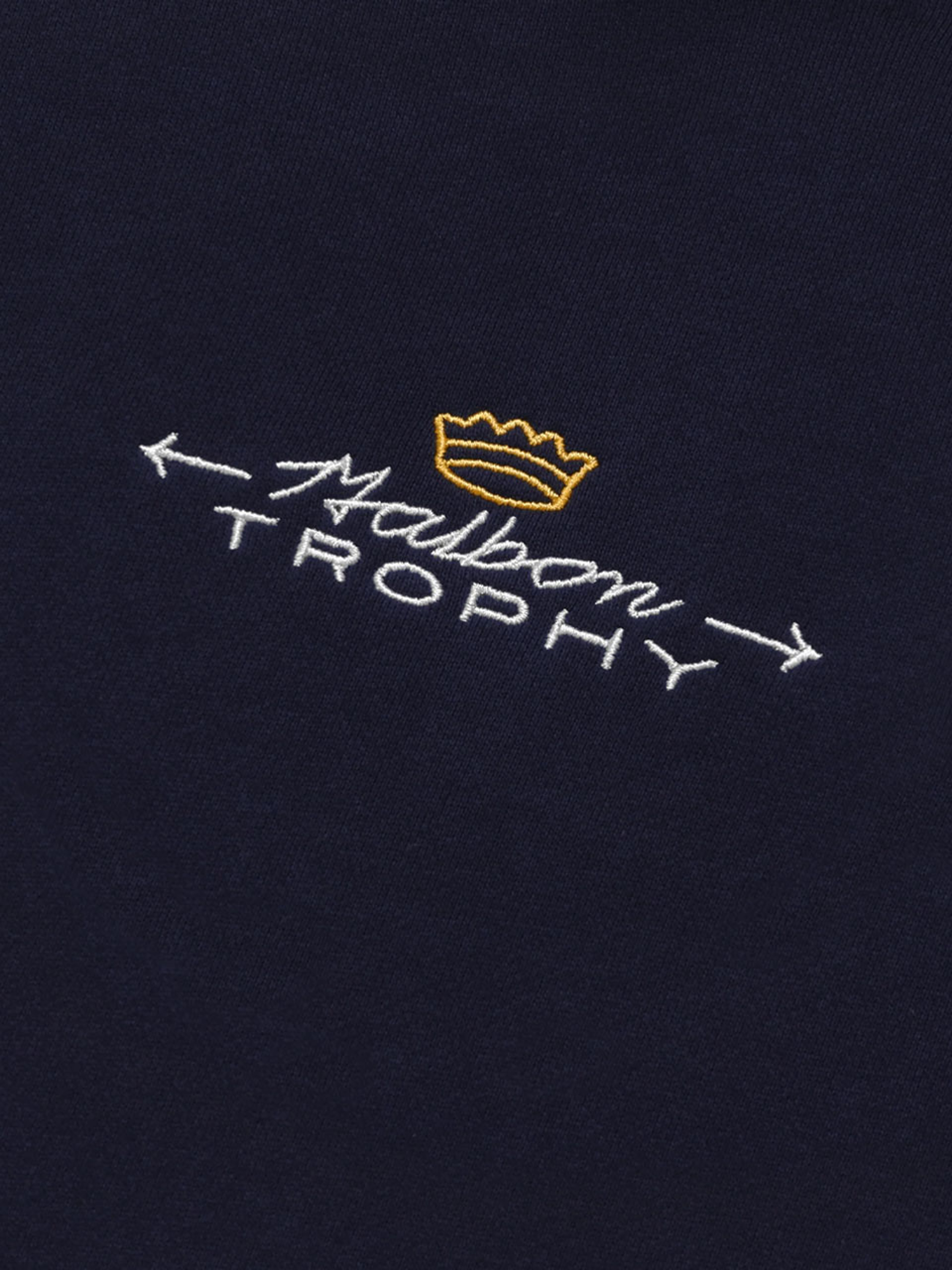 Malbon Trophy Hoodie - Navy